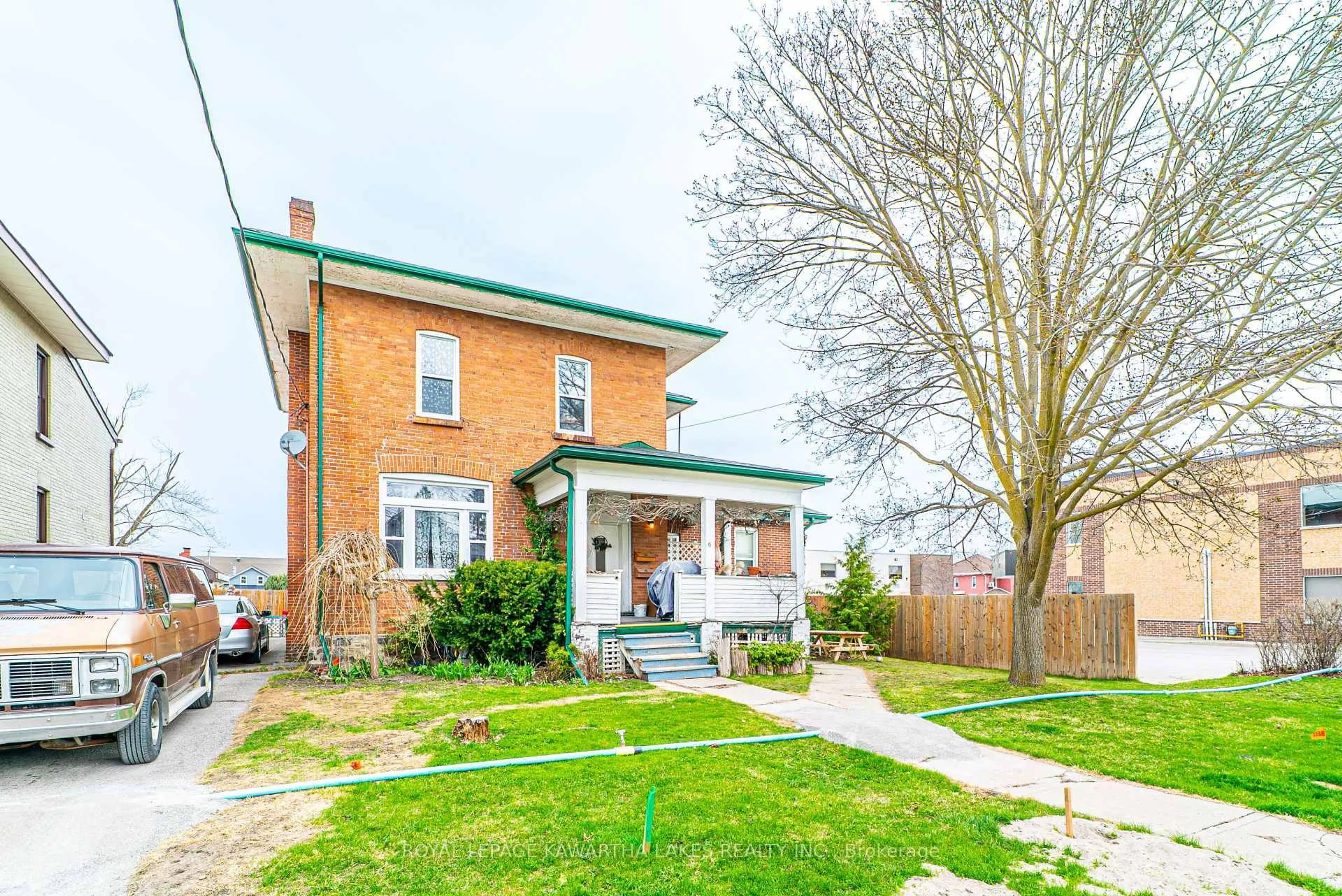Home with brick exterior material, street for 6 Glenelg St, Kawartha Lakes Ontario K9V 2T8
