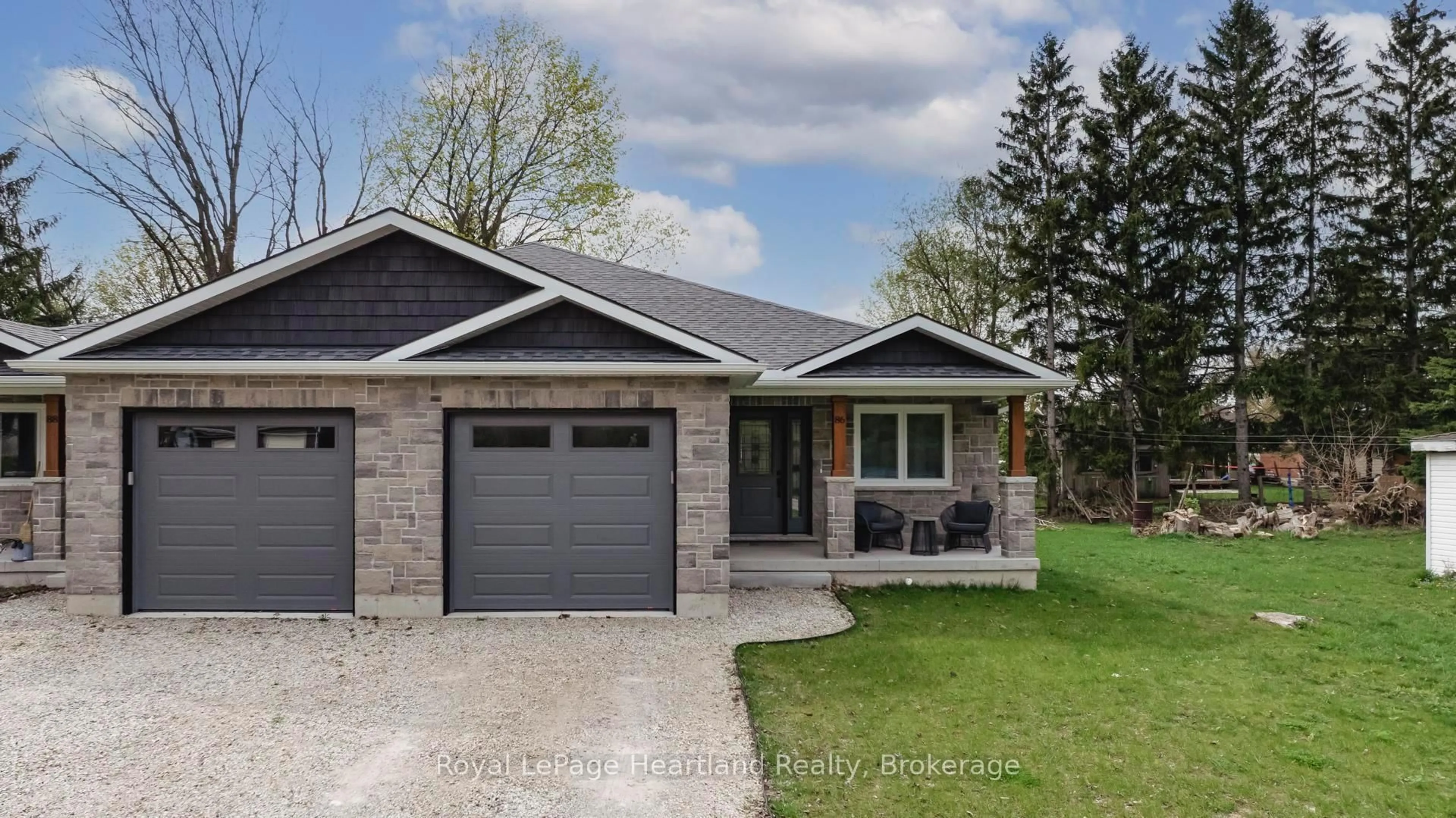 Home with brick exterior material, street for 86 Osborne St, Central Huron Ontario L0M 1L0