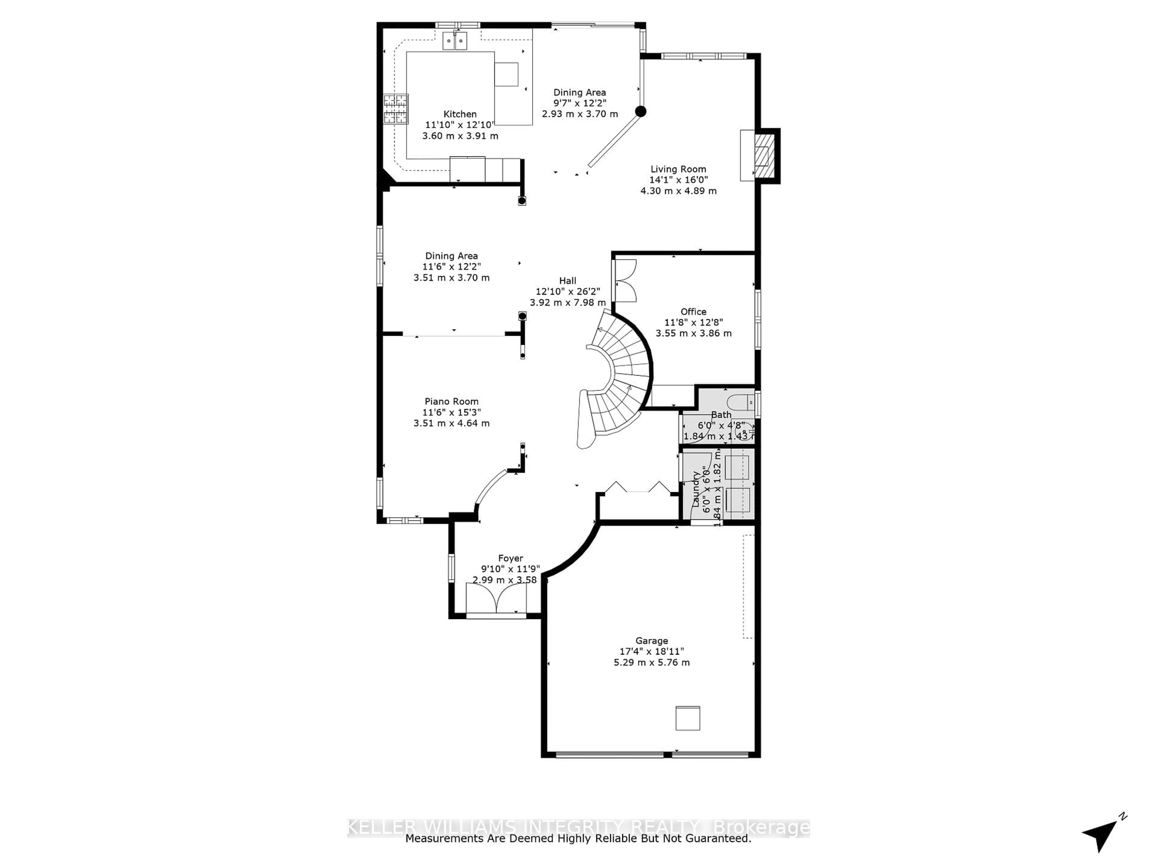Floor plan for 2117 Valin St, Ottawa Ontario K4A 4T5
