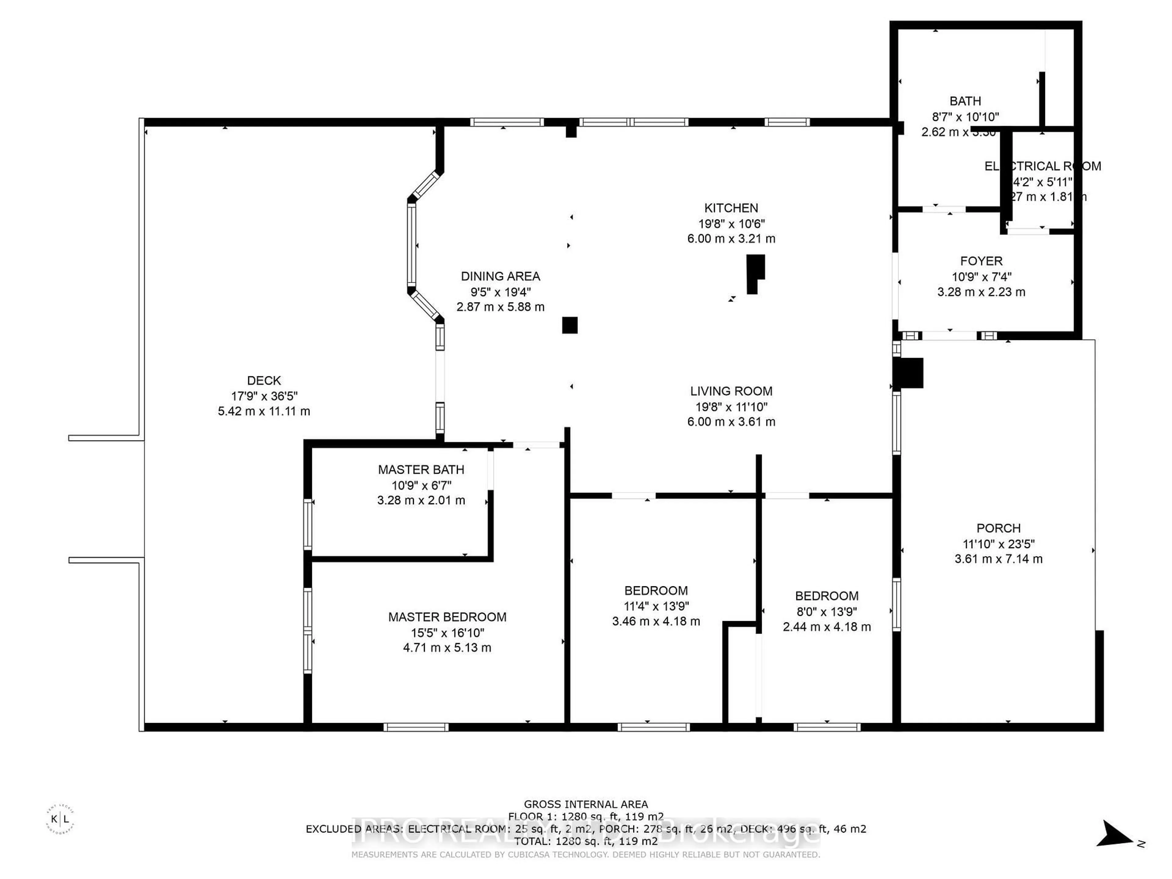 Floor plan for 27 Fire Route 103G N/A, Trent Lakes Ontario K0M 1A0