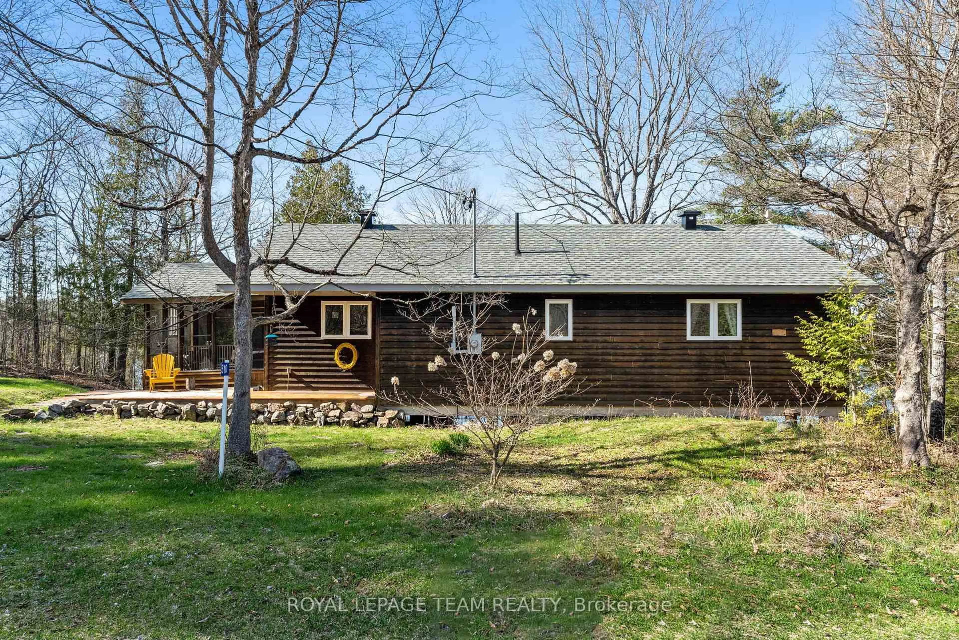 A pic from outside/outdoor area/front of a property/back of a property/a pic from drone, unknown for 510 31a Clear Lake Lane, Maberly Ontario K0H 2B0