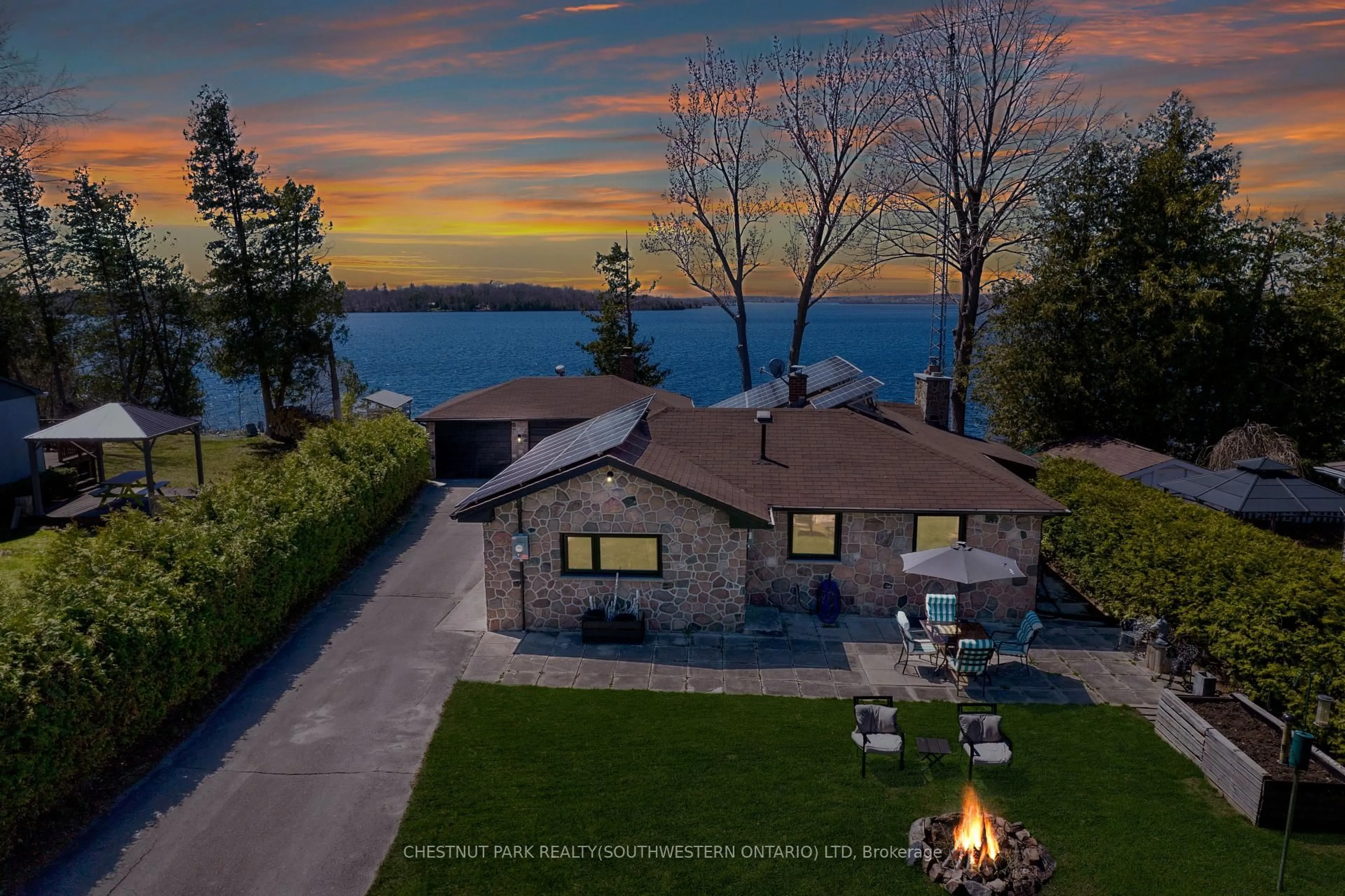 A pic from outside/outdoor area/front of a property/back of a property/a pic from drone, water/lake/river/ocean view for 86 Rolling Banks Rd #41B, Alnwick/Haldimand Ontario K0K 2X0