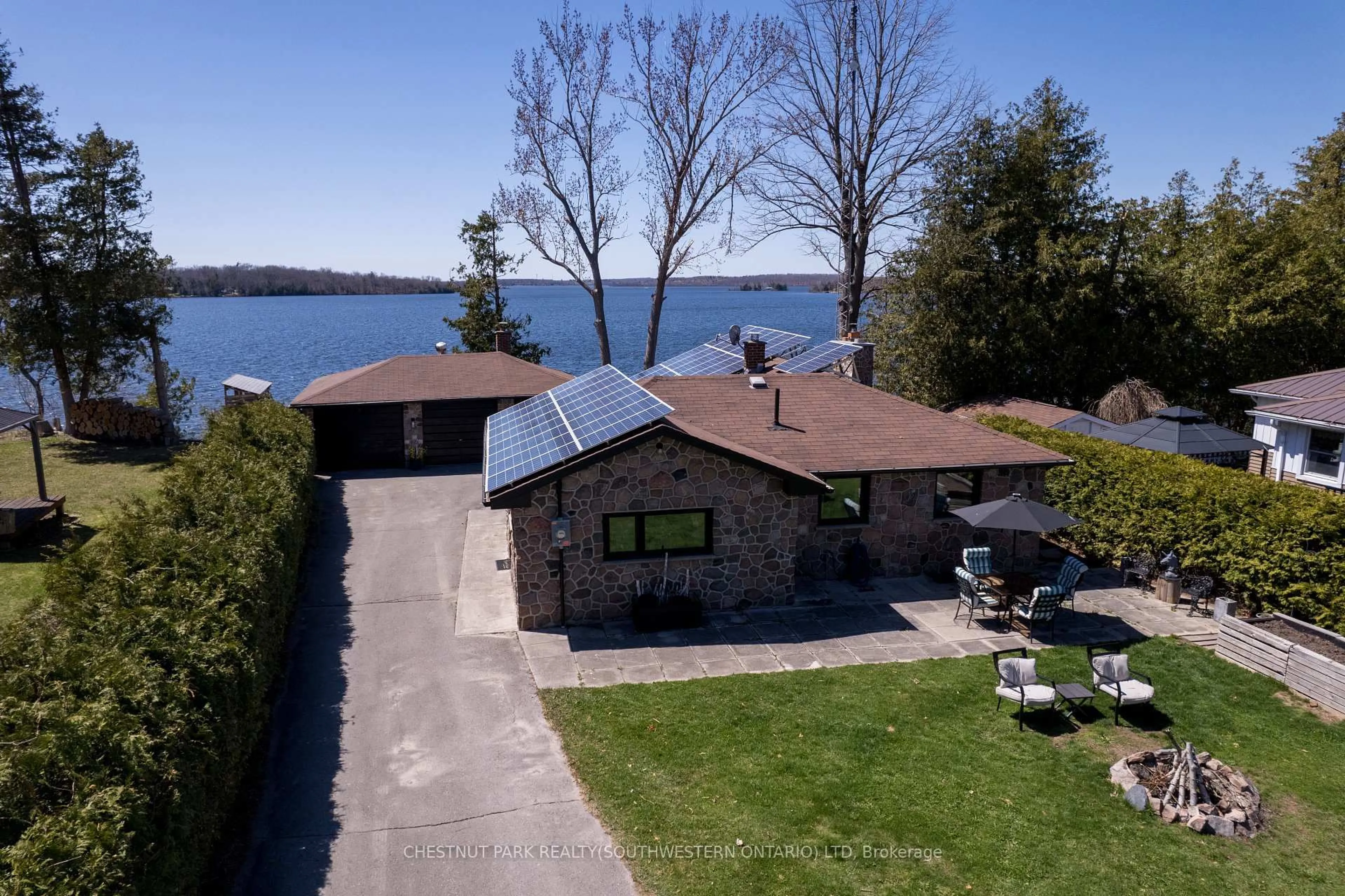 A pic from outside/outdoor area/front of a property/back of a property/a pic from drone, water/lake/river/ocean view for 86 Rolling Banks Rd #41B, Alnwick/Haldimand Ontario K0K 2X0