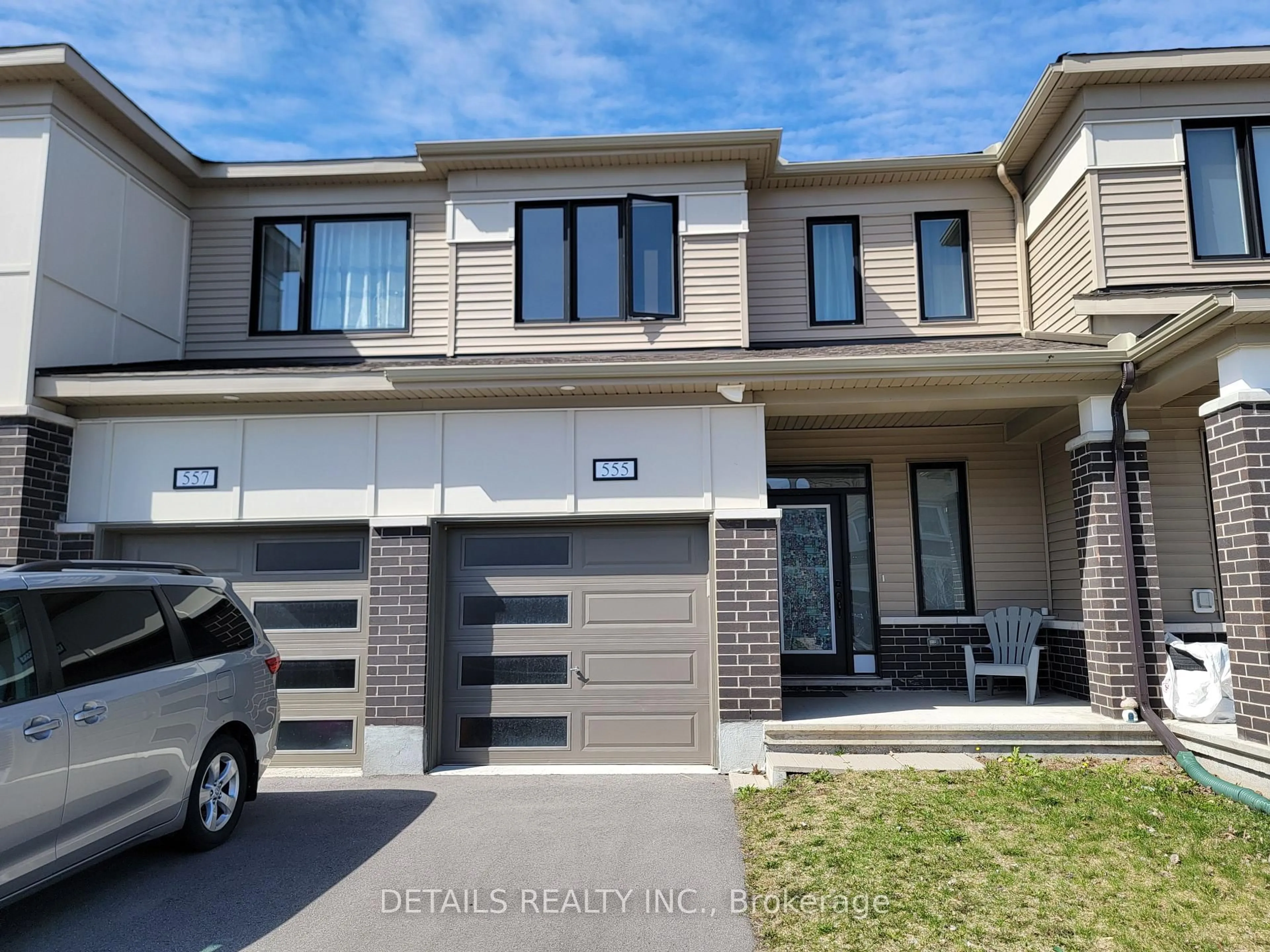 Home with brick exterior material, street for 555 Arosa Way, Ottawa Ontario K2V 0R8