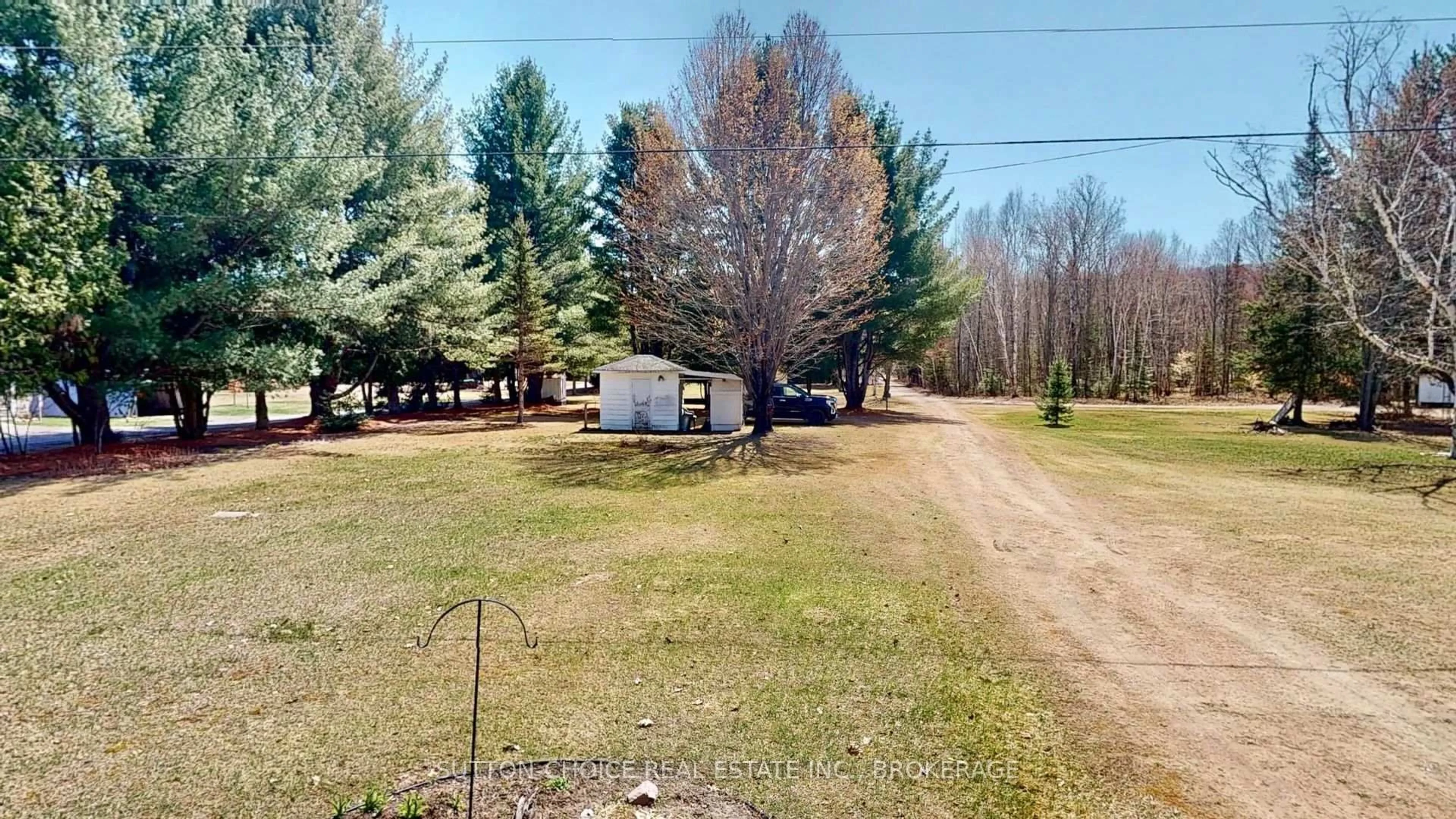 A pic from outside/outdoor area/front of a property/back of a property/a pic from drone, unknown for 608A South River Rd, Nipissing Ontario P0H 1W0