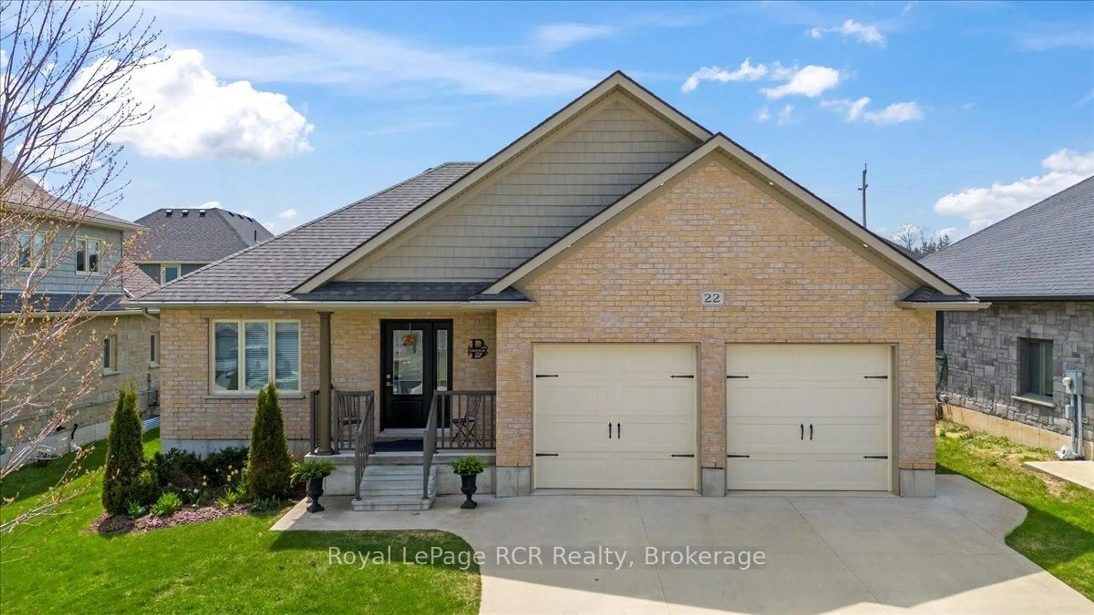 Home with brick exterior material, street for 22 Fischer Dairy Rd, Brockton Ontario N0G 2V0
