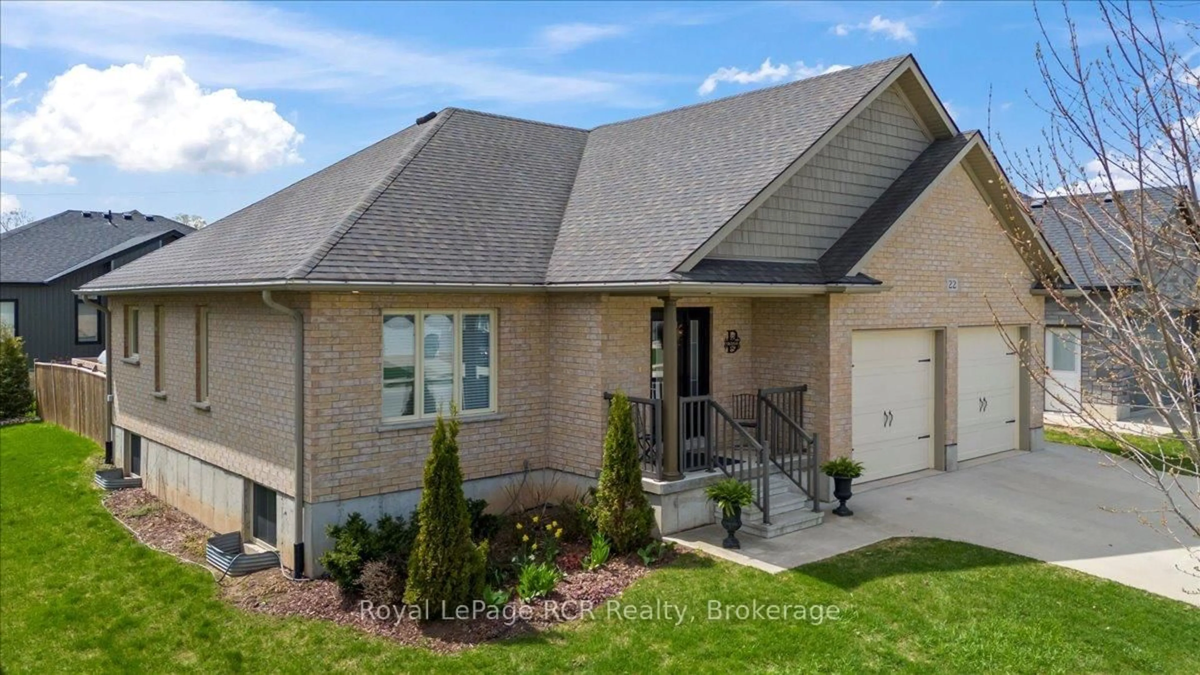 Home with brick exterior material, street for 22 Fischer Dairy Rd, Brockton Ontario N0G 2V0