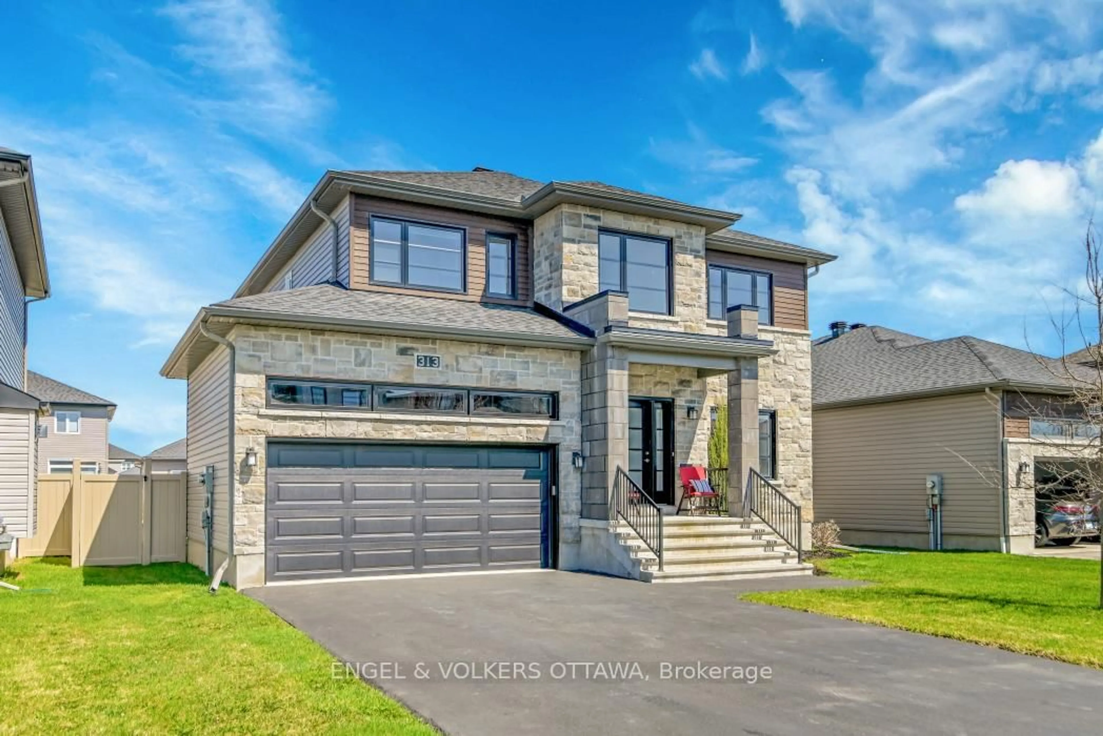 Home with brick exterior material, street for 313 St Tropez St, Russell Ontario K0A 1W0