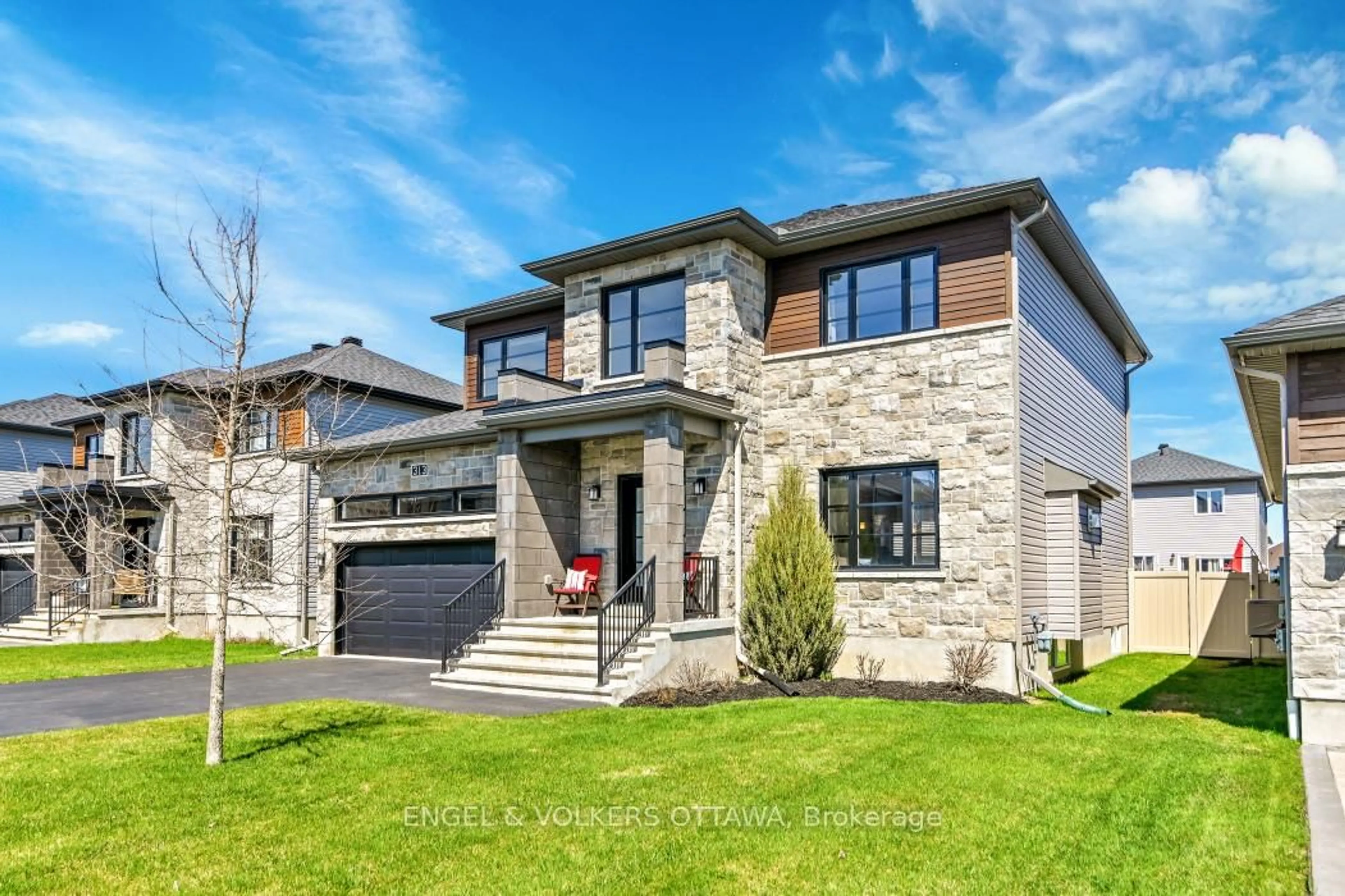 Home with brick exterior material, street for 313 St Tropez St, Russell Ontario K0A 1W0