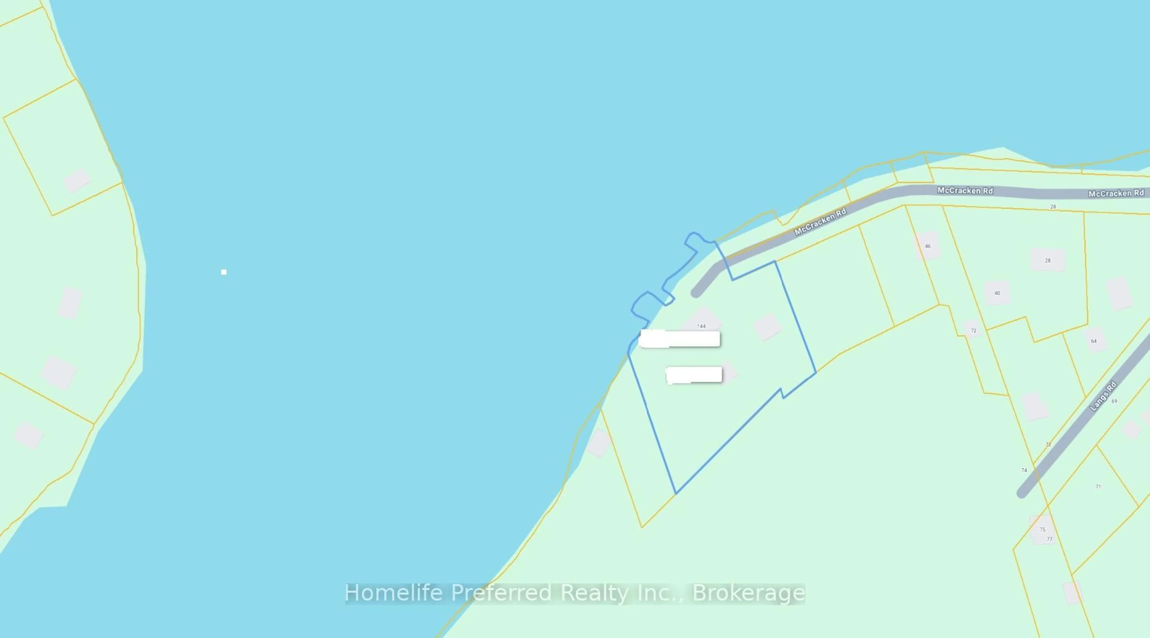 Picture of a map for 138 Mccracken Rd, Alnwick/Haldimand Ontario K0K 2X0