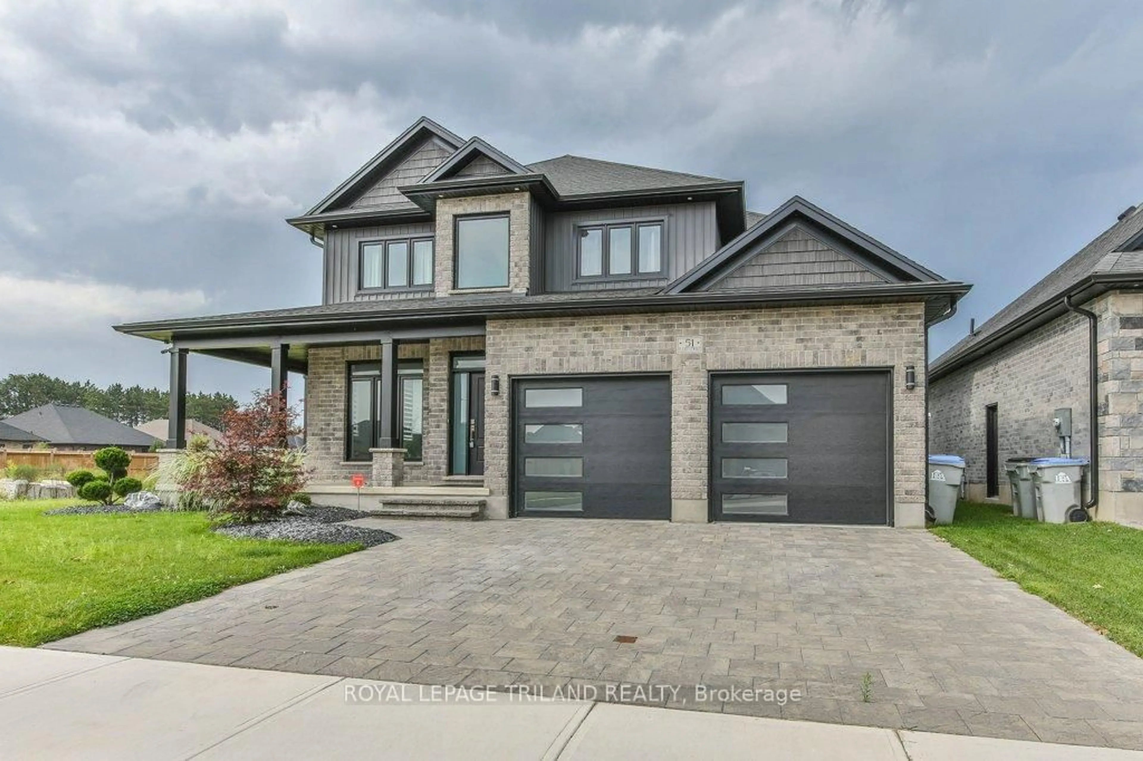 Home with brick exterior material, street for 51 ELLIOTT St, Strathroy-Caradoc Ontario N7G 3H4