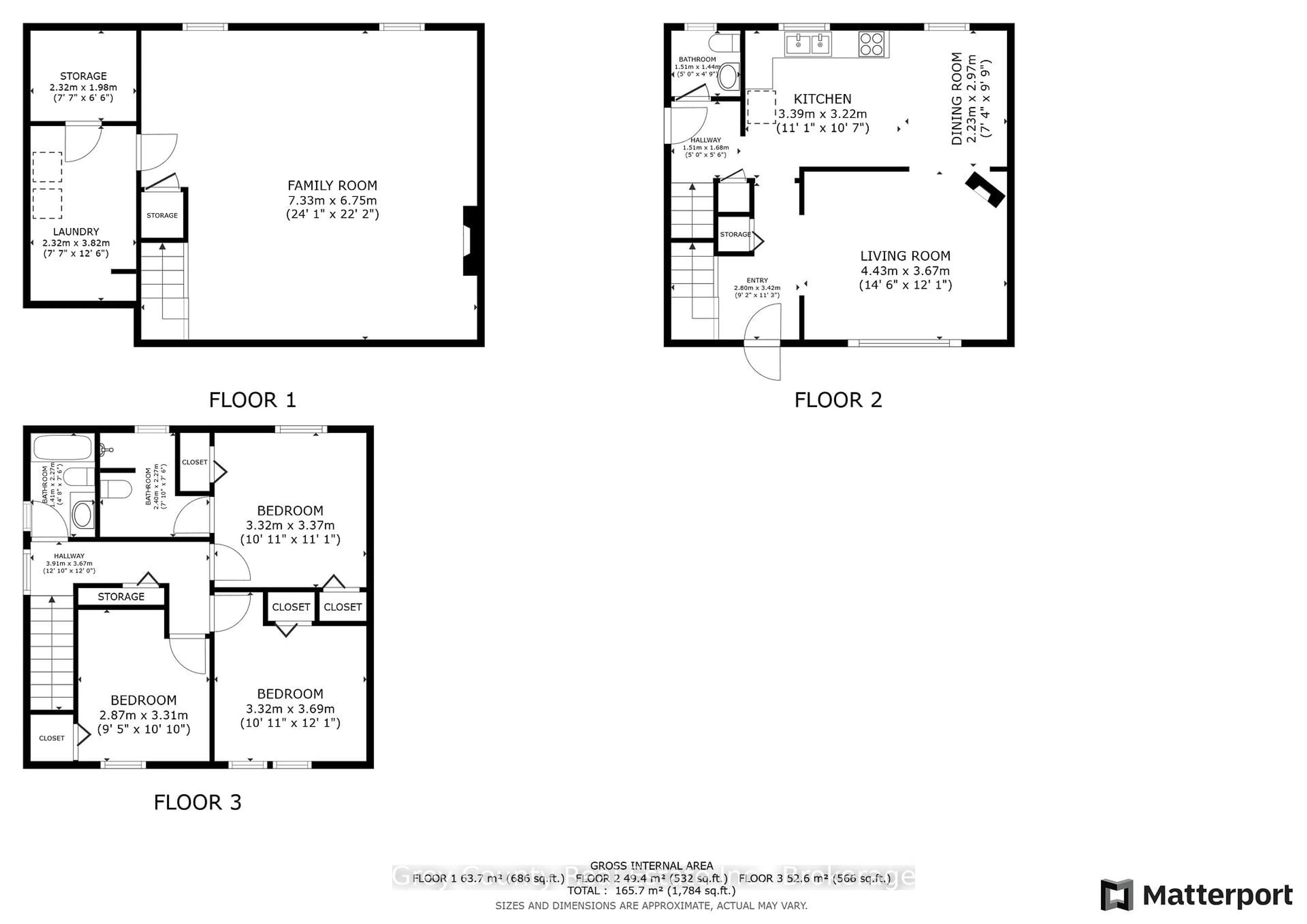 Floor plan for 102 Glenwood Pl, West Grey Ontario N0C 1H0