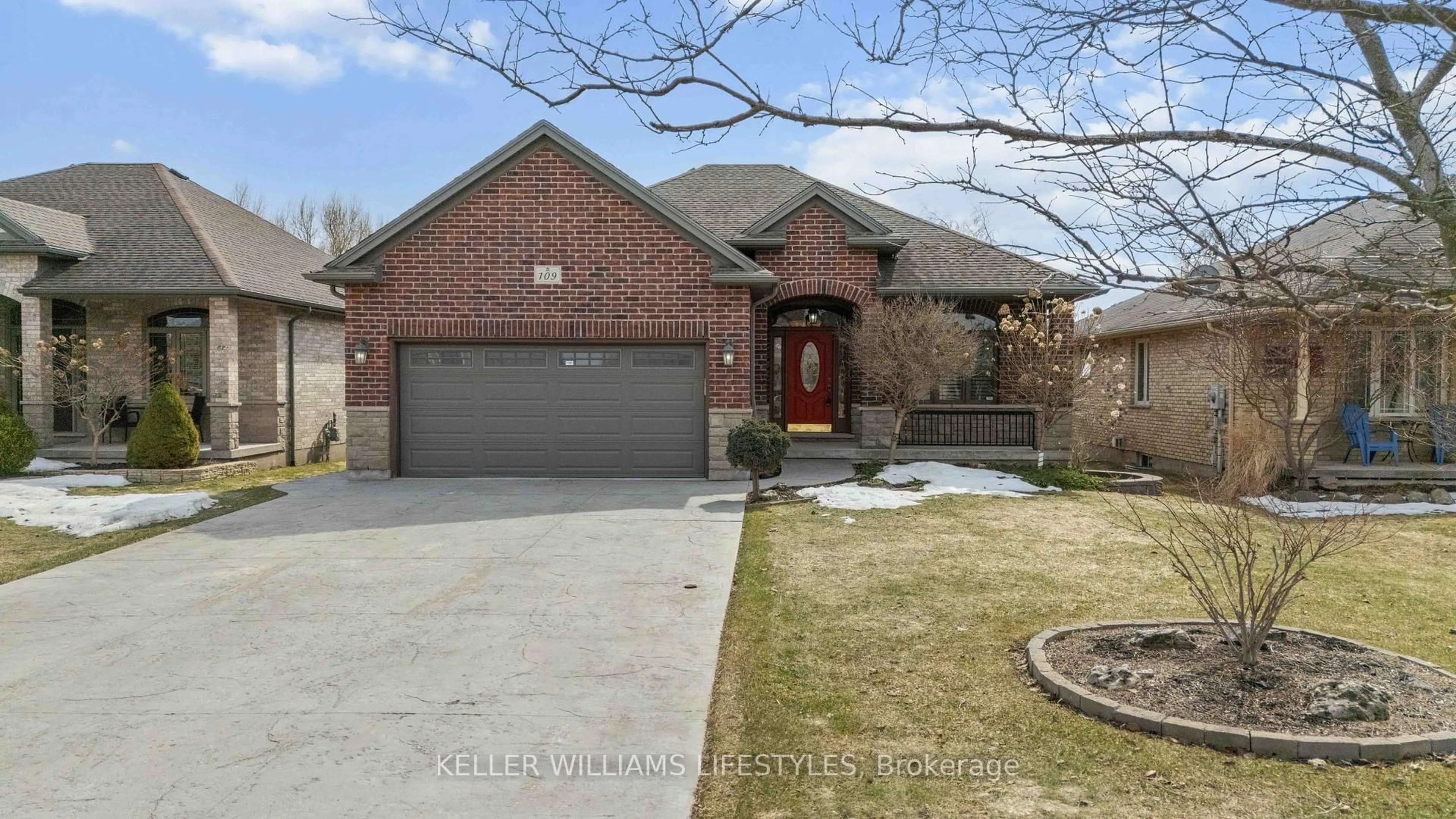 Home with brick exterior material, street for 109 Sloan Dr, Zorra Ontario N0M 2A0