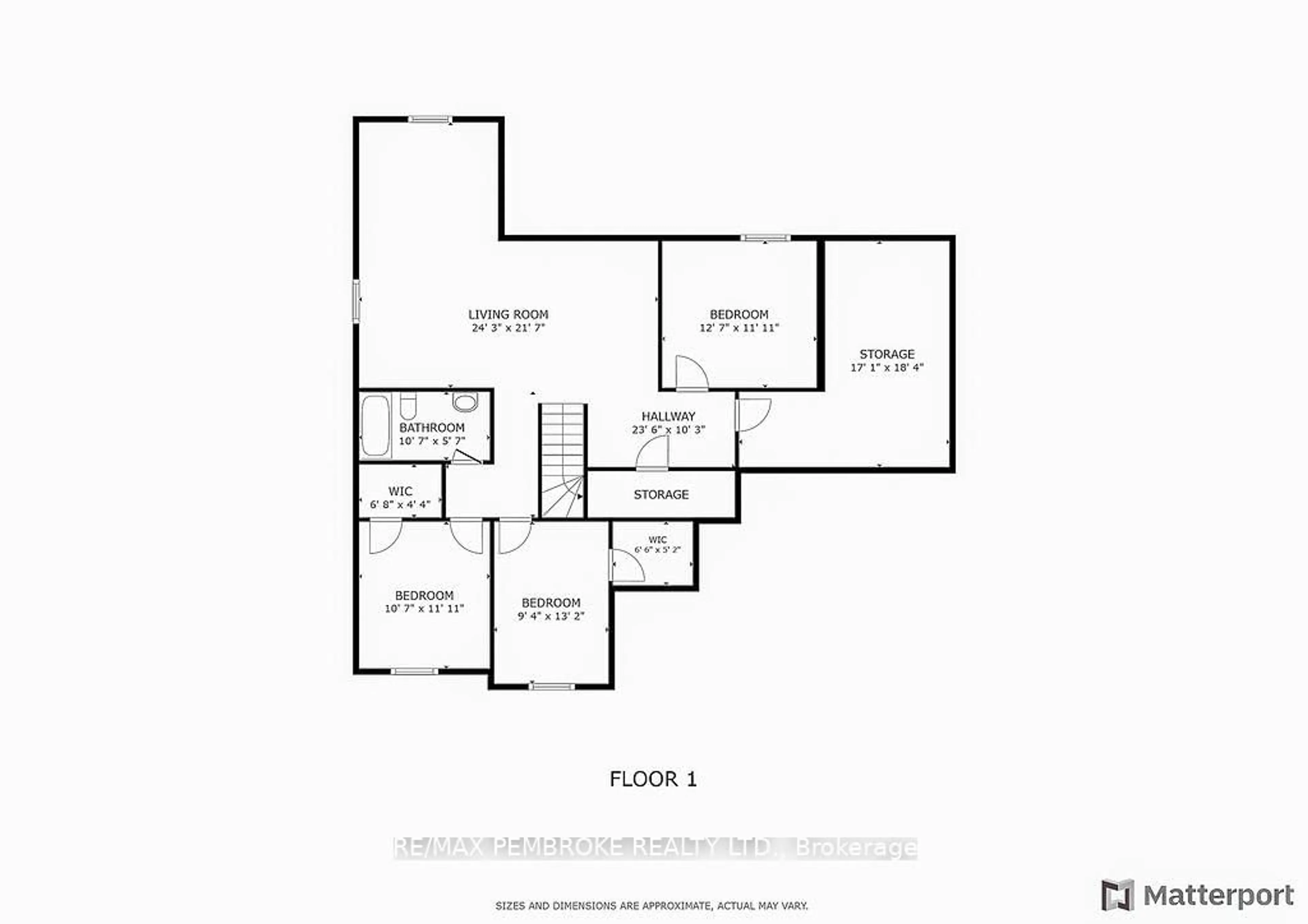 Floor plan for 348 Pappin Rd, Beachburg Ontario K0J 1C0