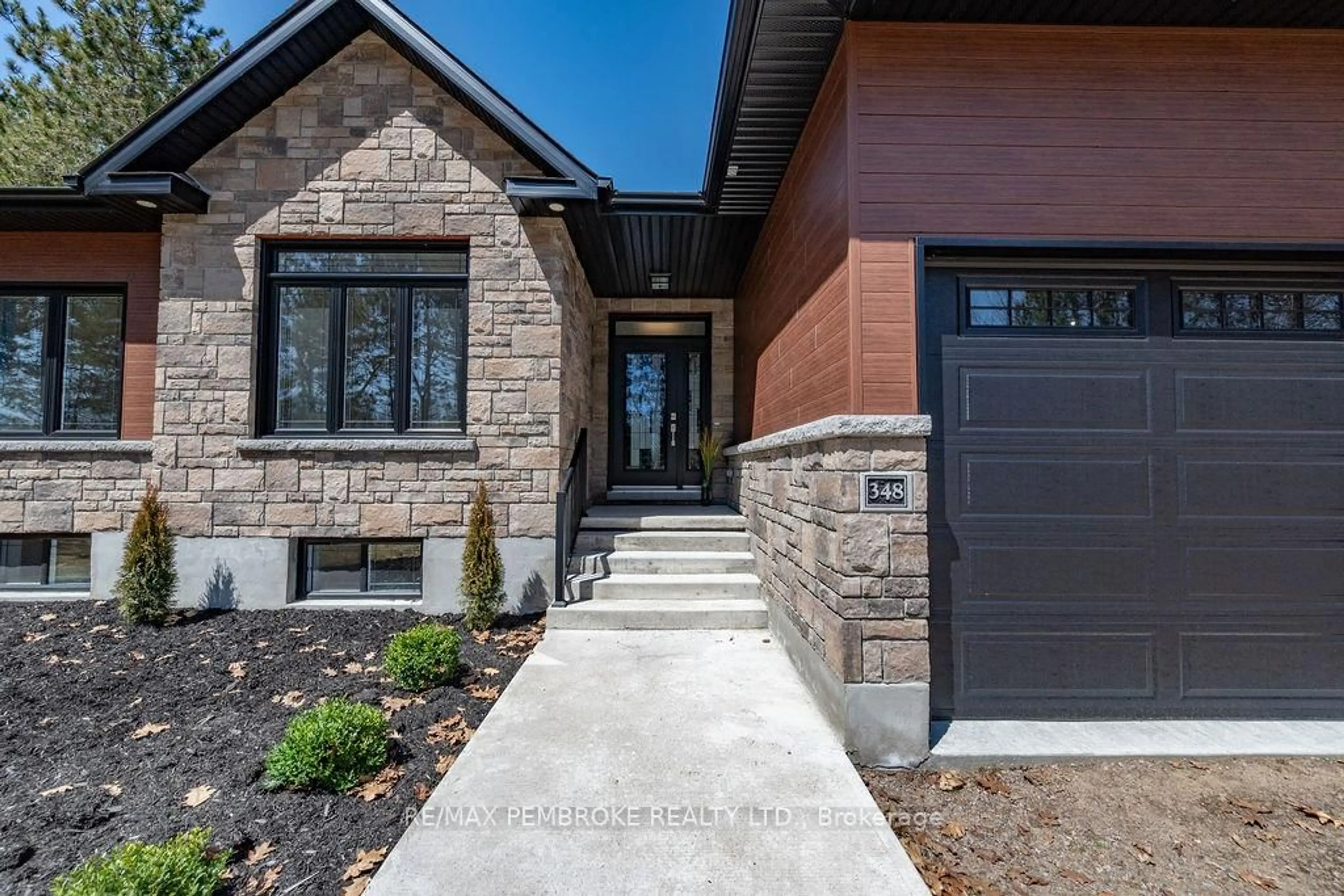 Home with brick exterior material, street for 348 Pappin Rd, Beachburg Ontario K0J 1C0