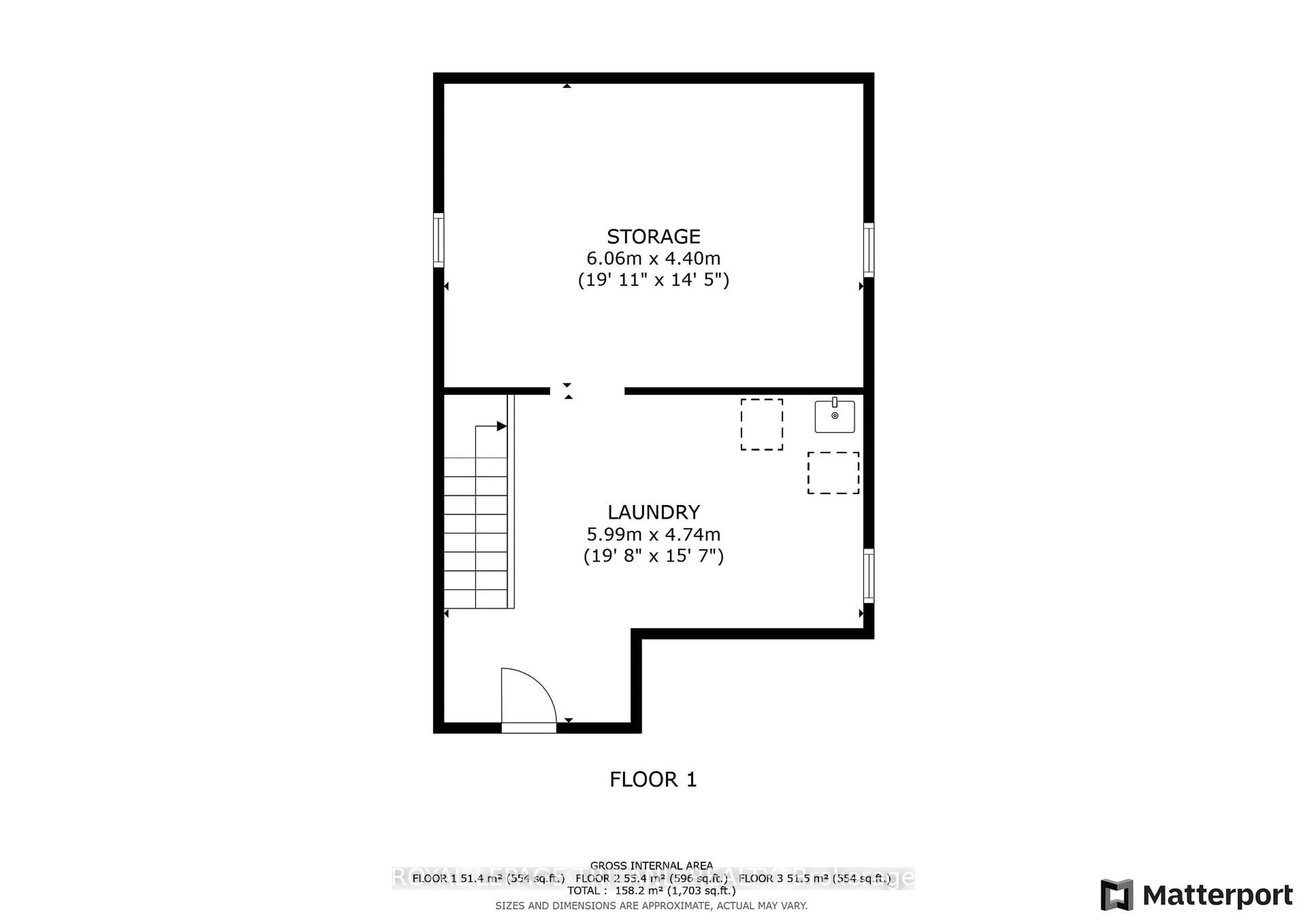 Floor plan for 609 Highview Dr, St. Thomas Ontario N5R 6B4
