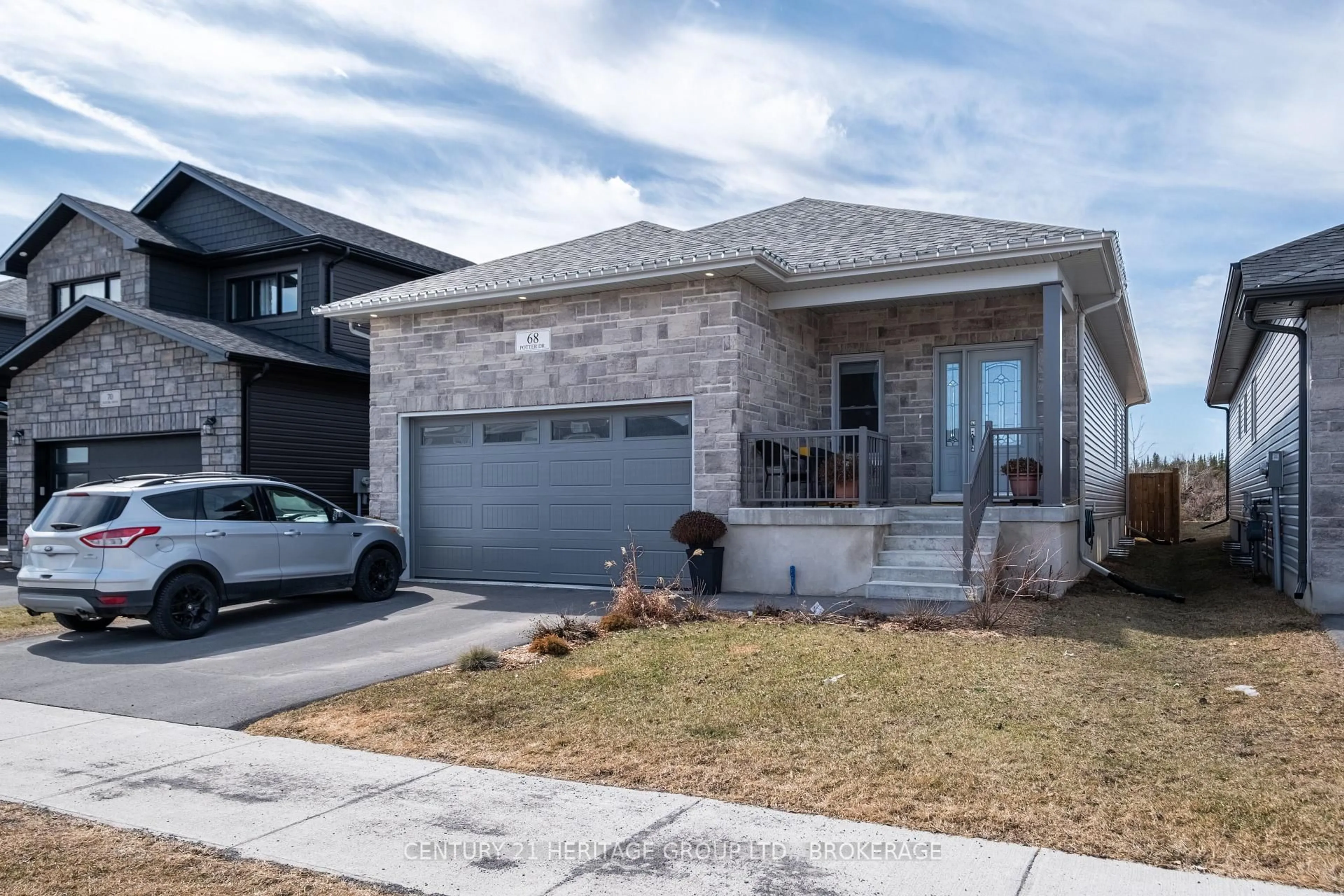 Home with brick exterior material, street for 68 Potter Dr, Bissett Creek Ontario K0H 2H0