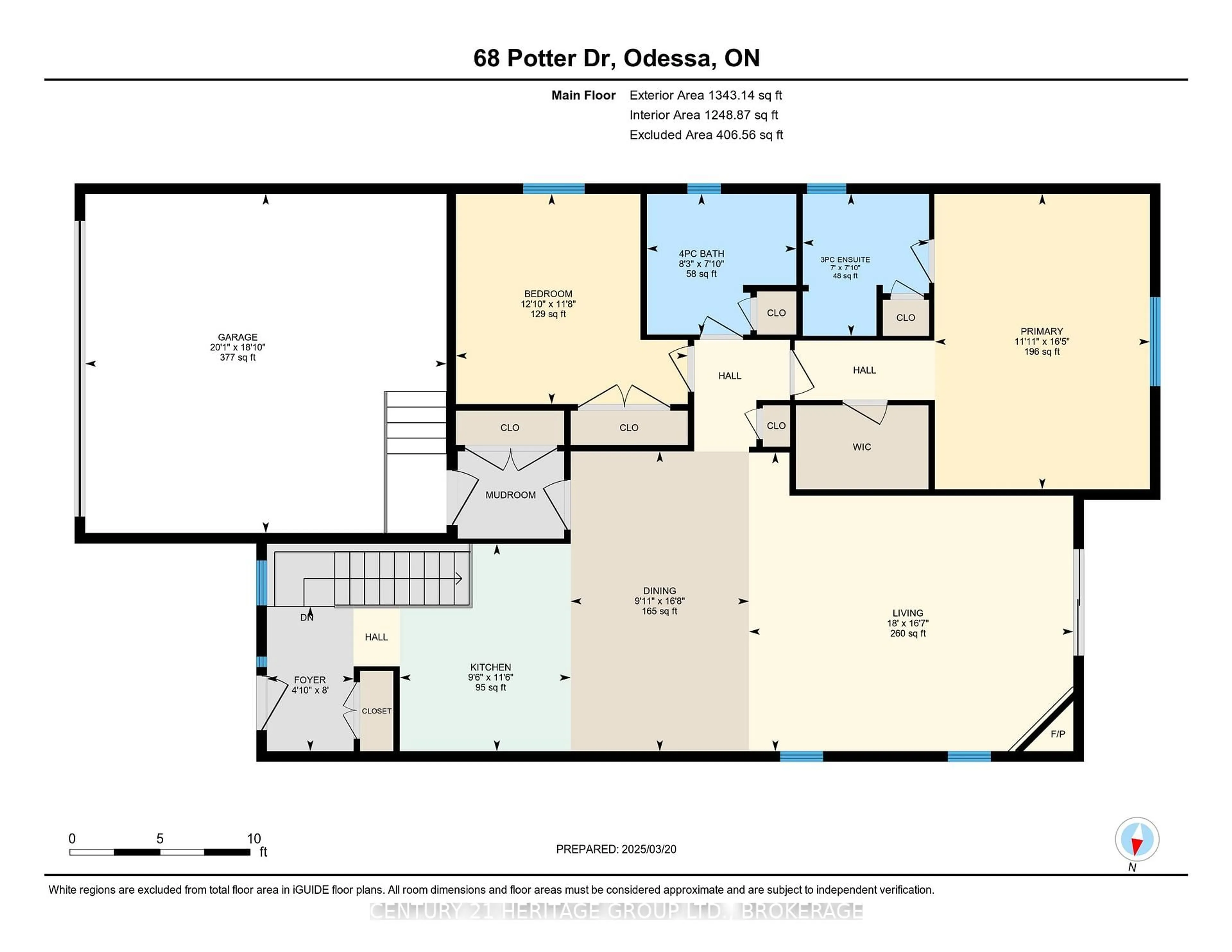 Floor plan for 68 Potter Dr, Bissett Creek Ontario K0H 2H0