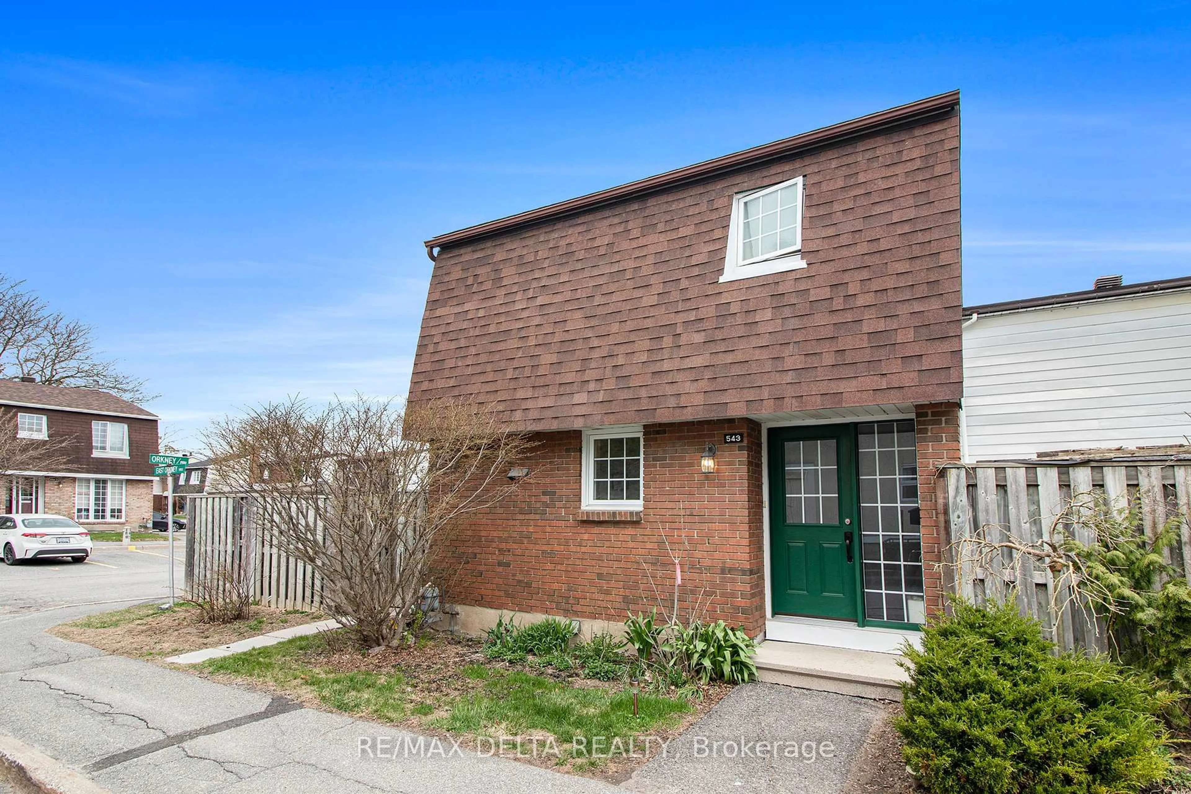 Home with brick exterior material, street for 543 East Orkney Private #120, Ottawa Ontario K2C 3M7