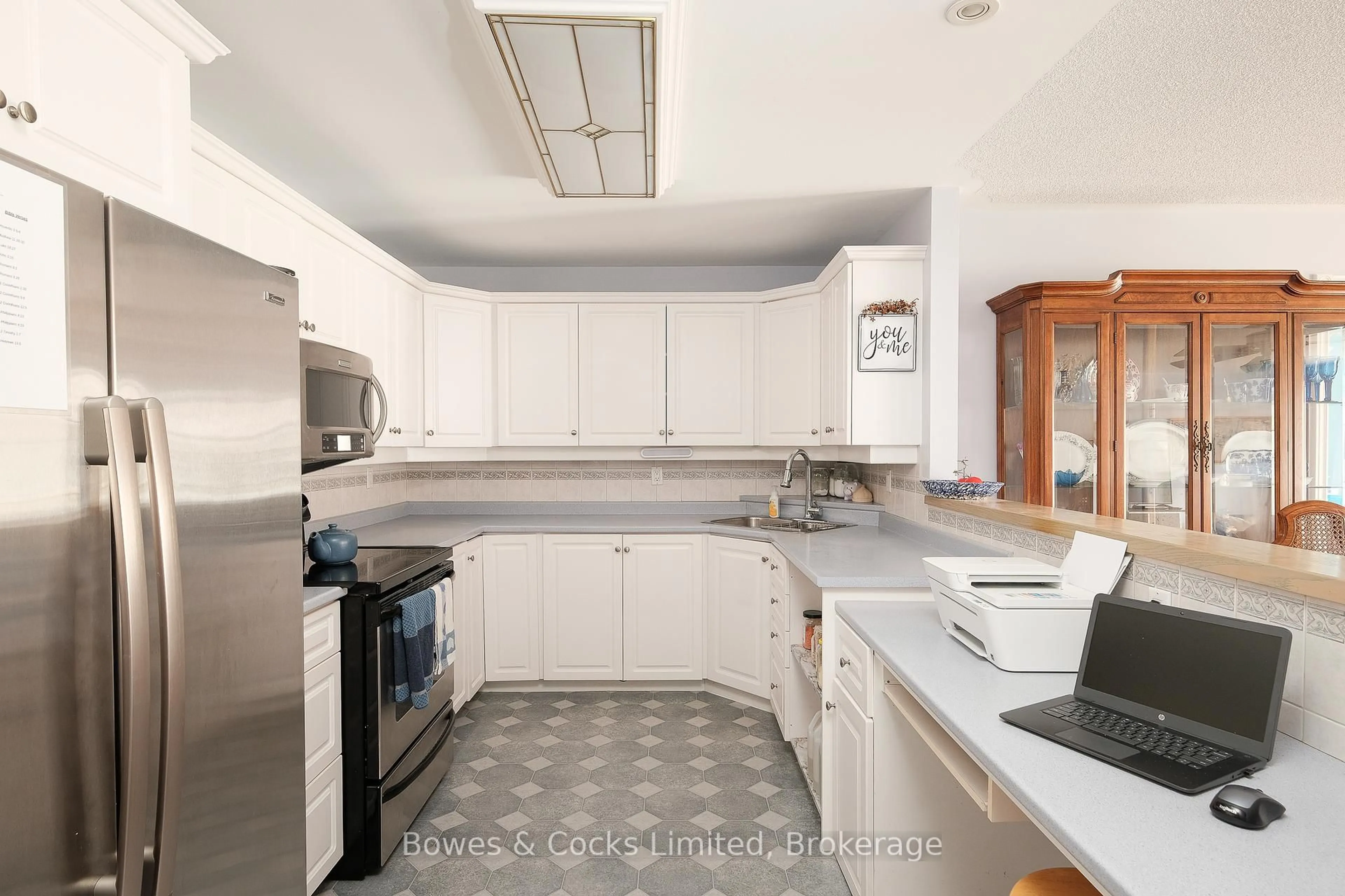 Standard kitchen, ceramic/tile floor for 699 Whitaker St #12, Peterborough East Ontario K9H 7K3