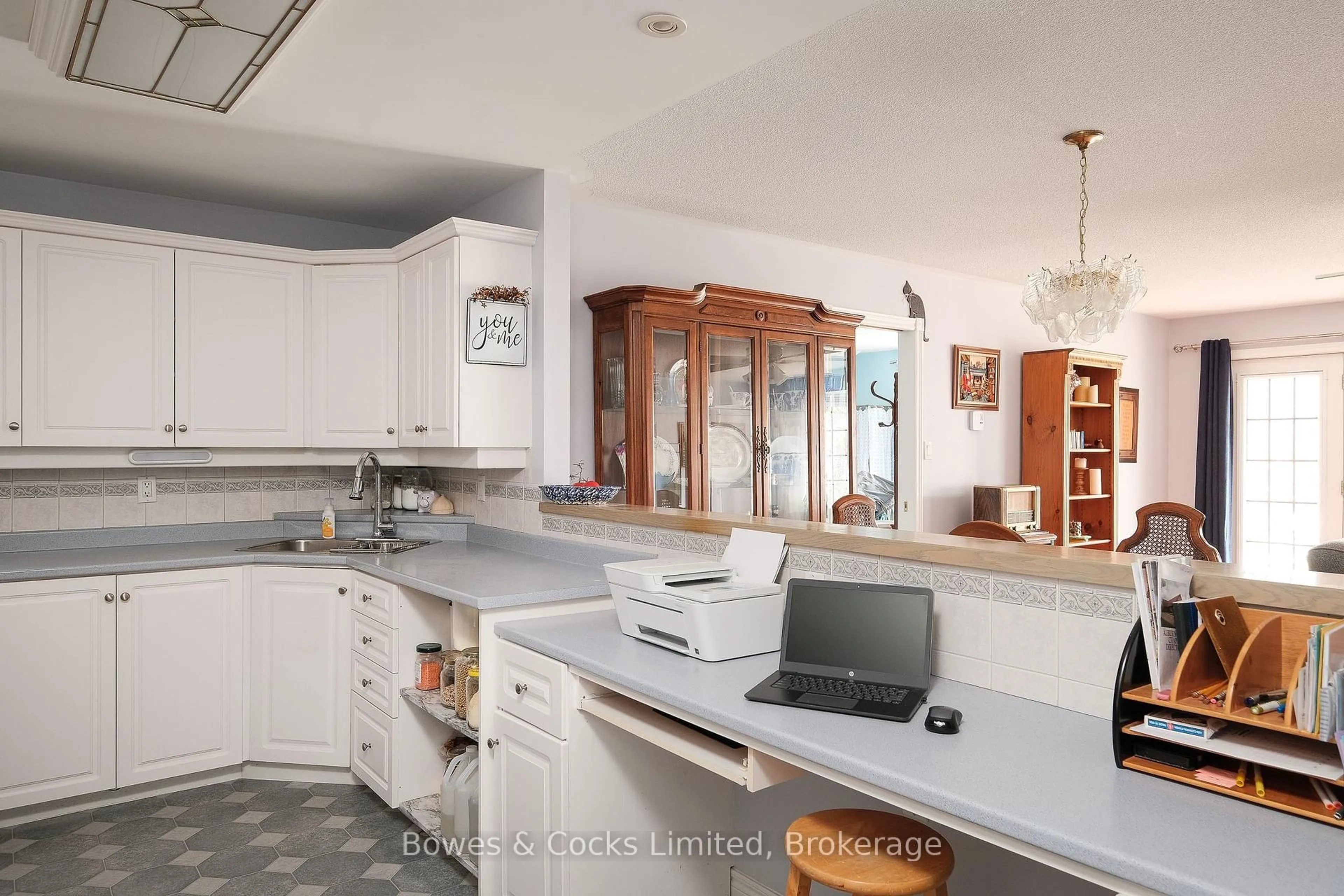 Open concept kitchen, ceramic/tile floor for 699 Whitaker St #12, Peterborough East Ontario K9H 7K3