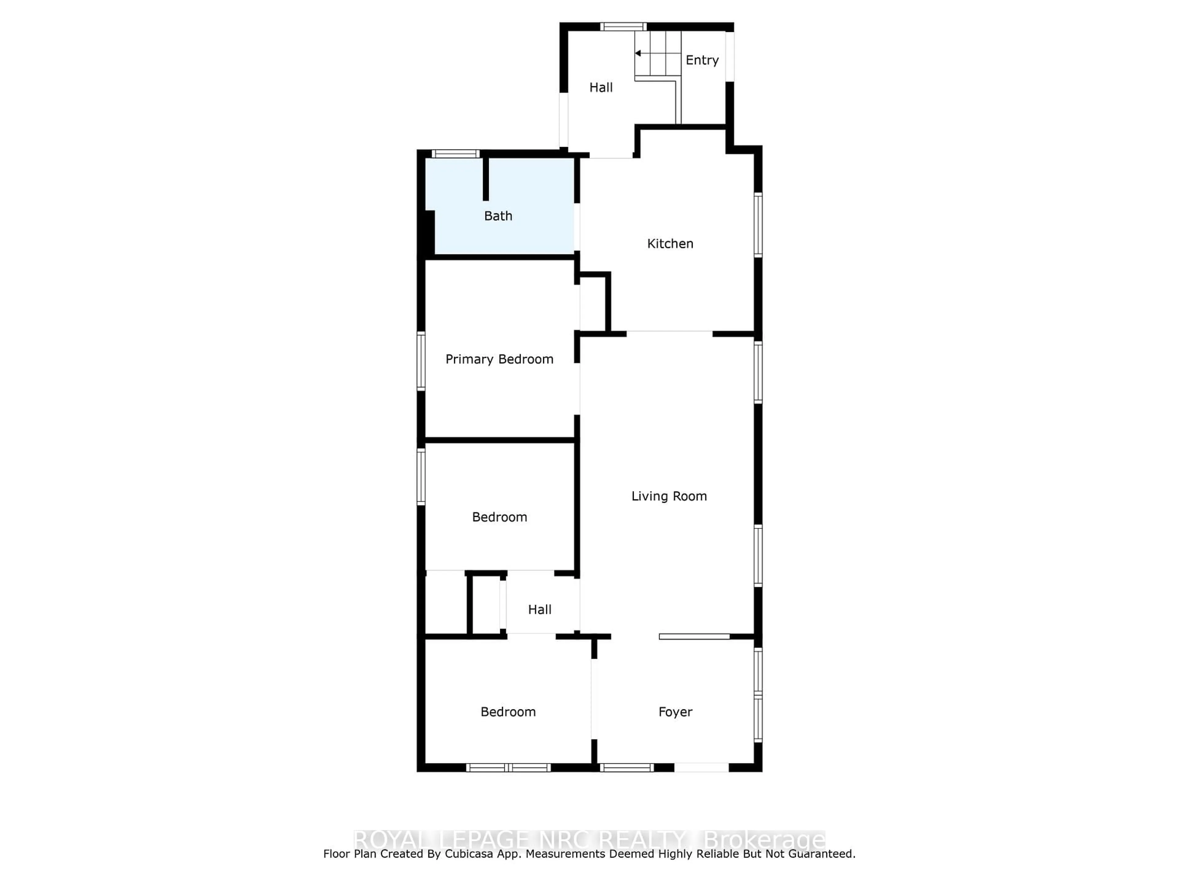 Floor plan for 84 Chetwood St, St. Catharines Ontario L2S 2A5