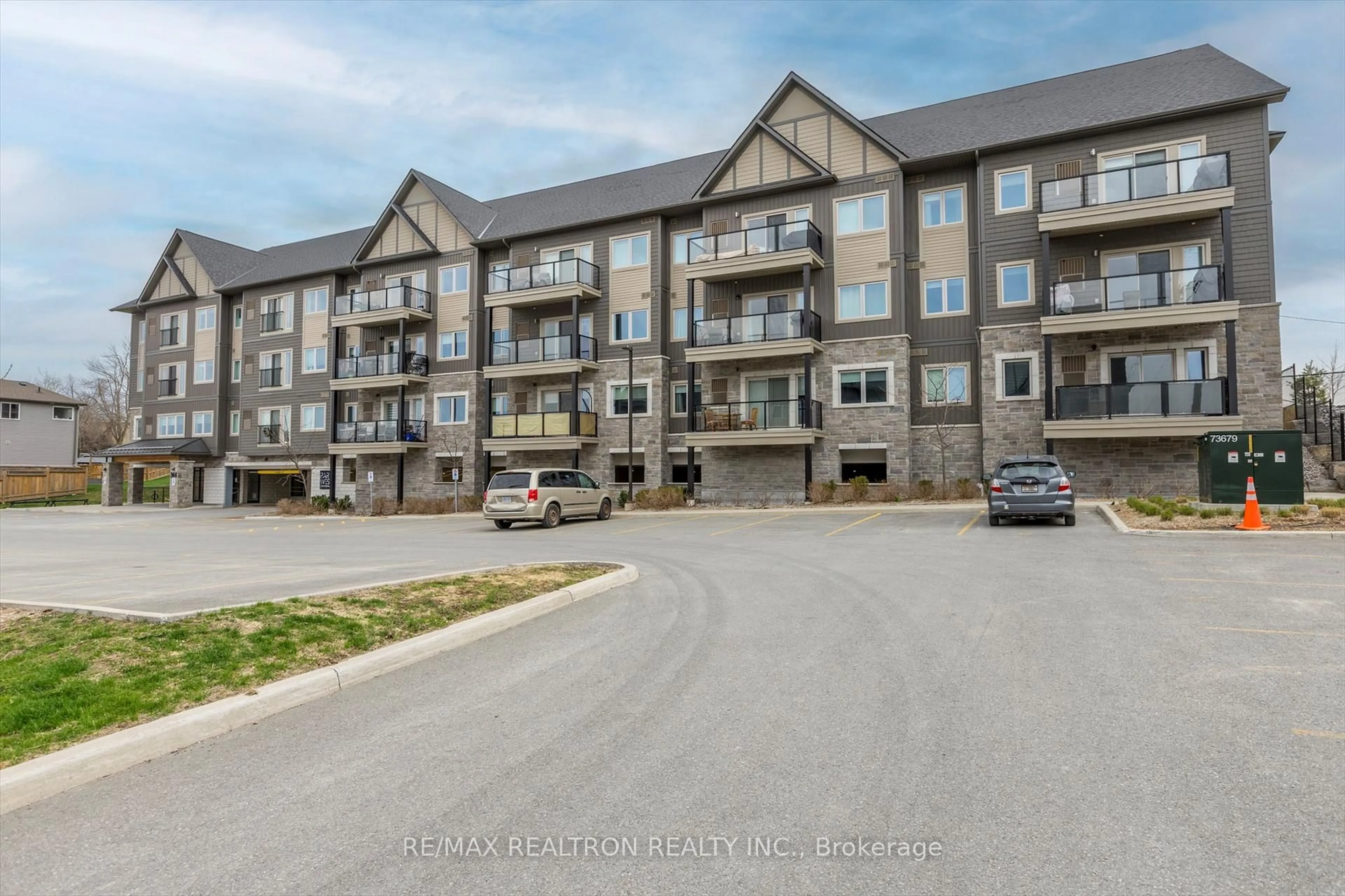 A pic from outside/outdoor area/front of a property/back of a property/a pic from drone, unknown for 344 Florence Dr #108, Peterborough North Ontario K9J 0K4
