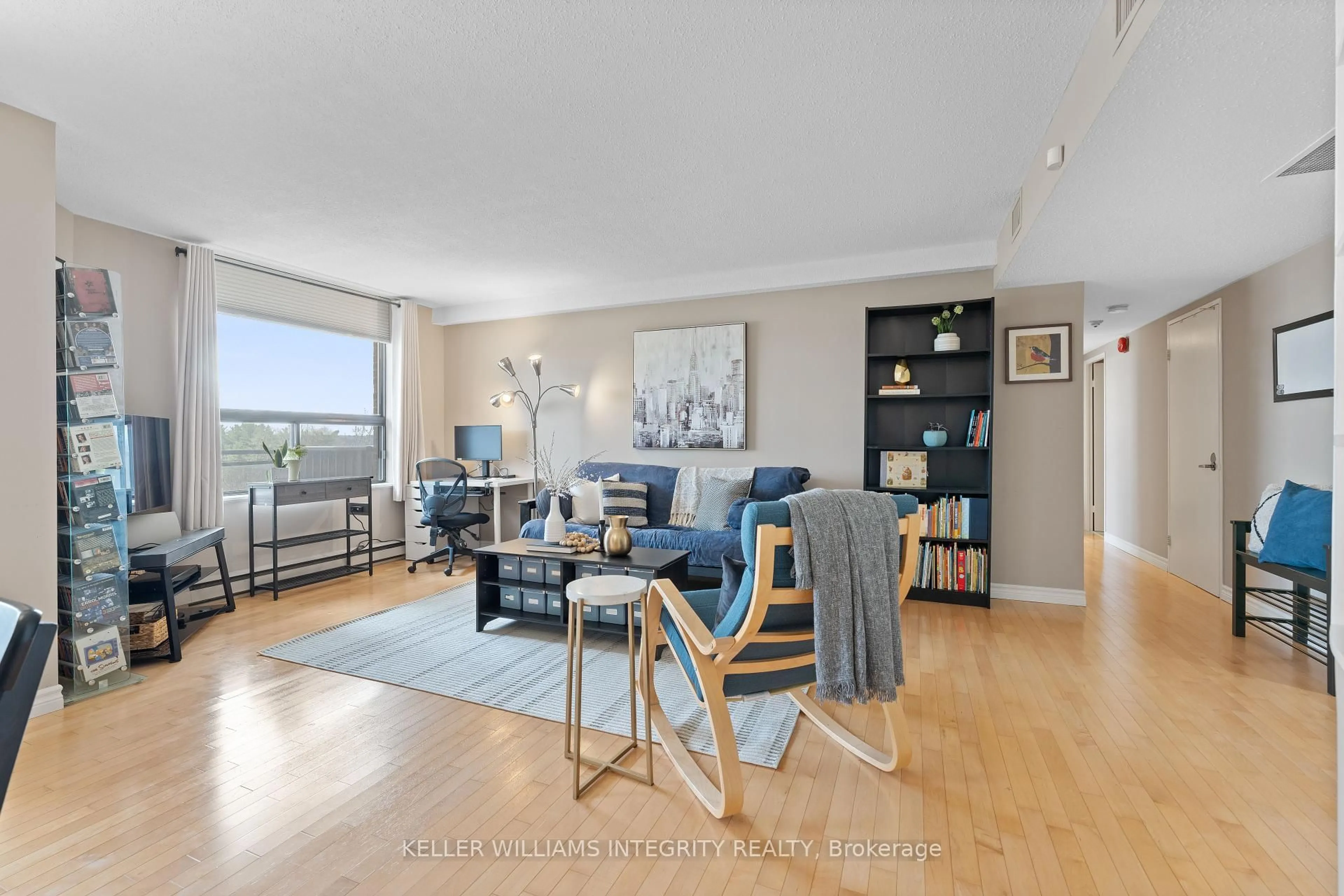 Living room with furniture, unknown for 50 Emmerson Ave #603, Ottawa Ontario K1Y 4P7