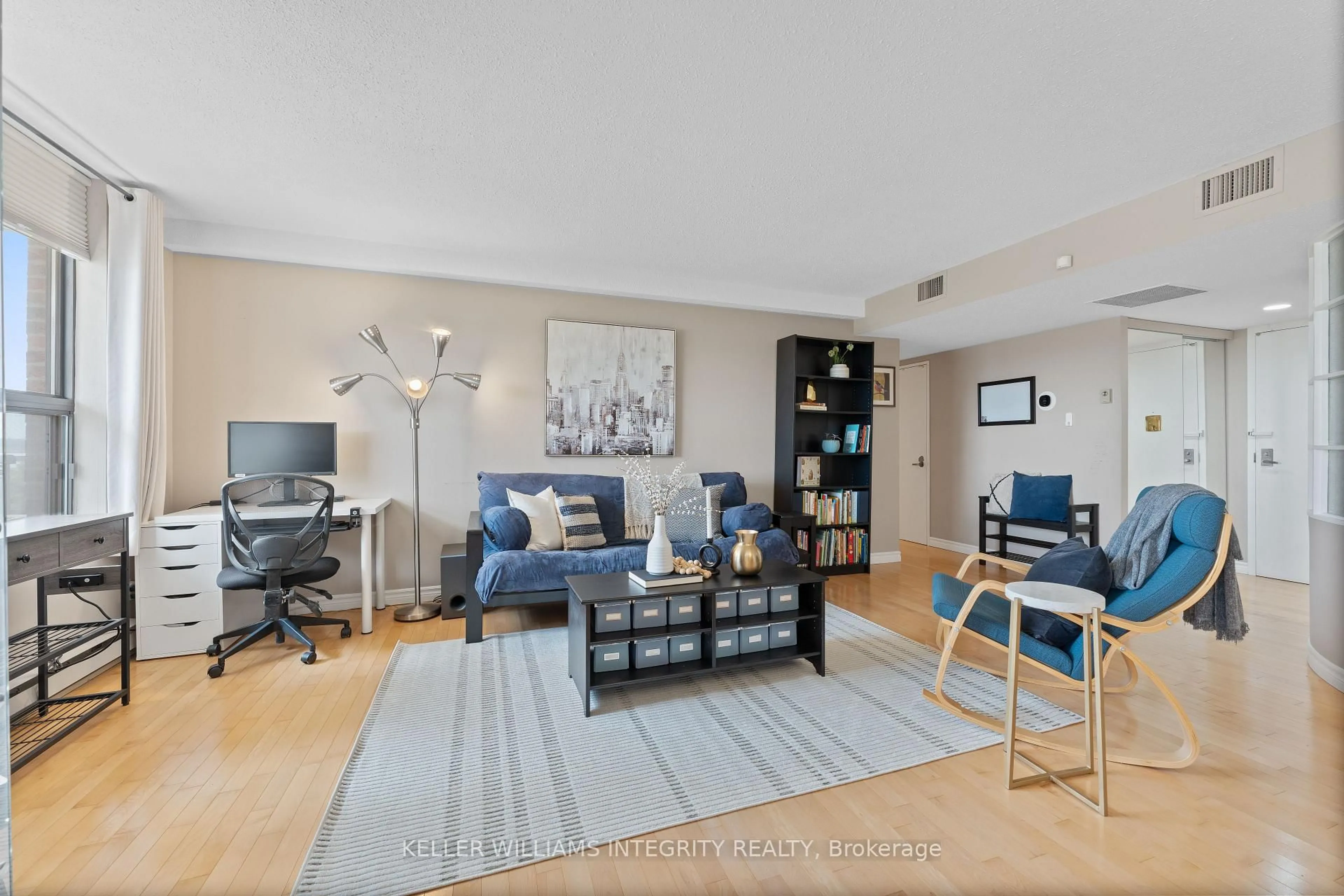 Living room with furniture, unknown for 50 Emmerson Ave #603, Ottawa Ontario K1Y 4P7