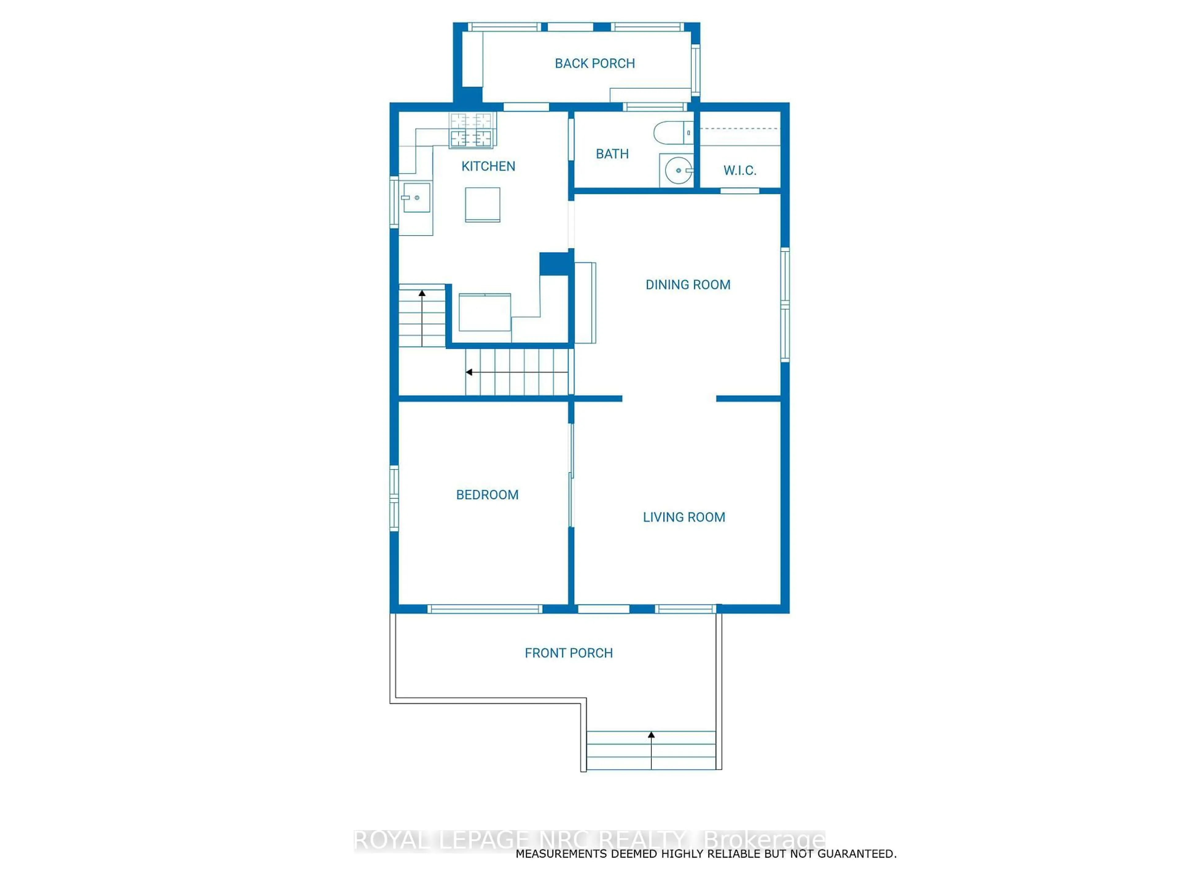 Floor plan for 178 Lake St, St. Catharines Ontario L2R 5Y9