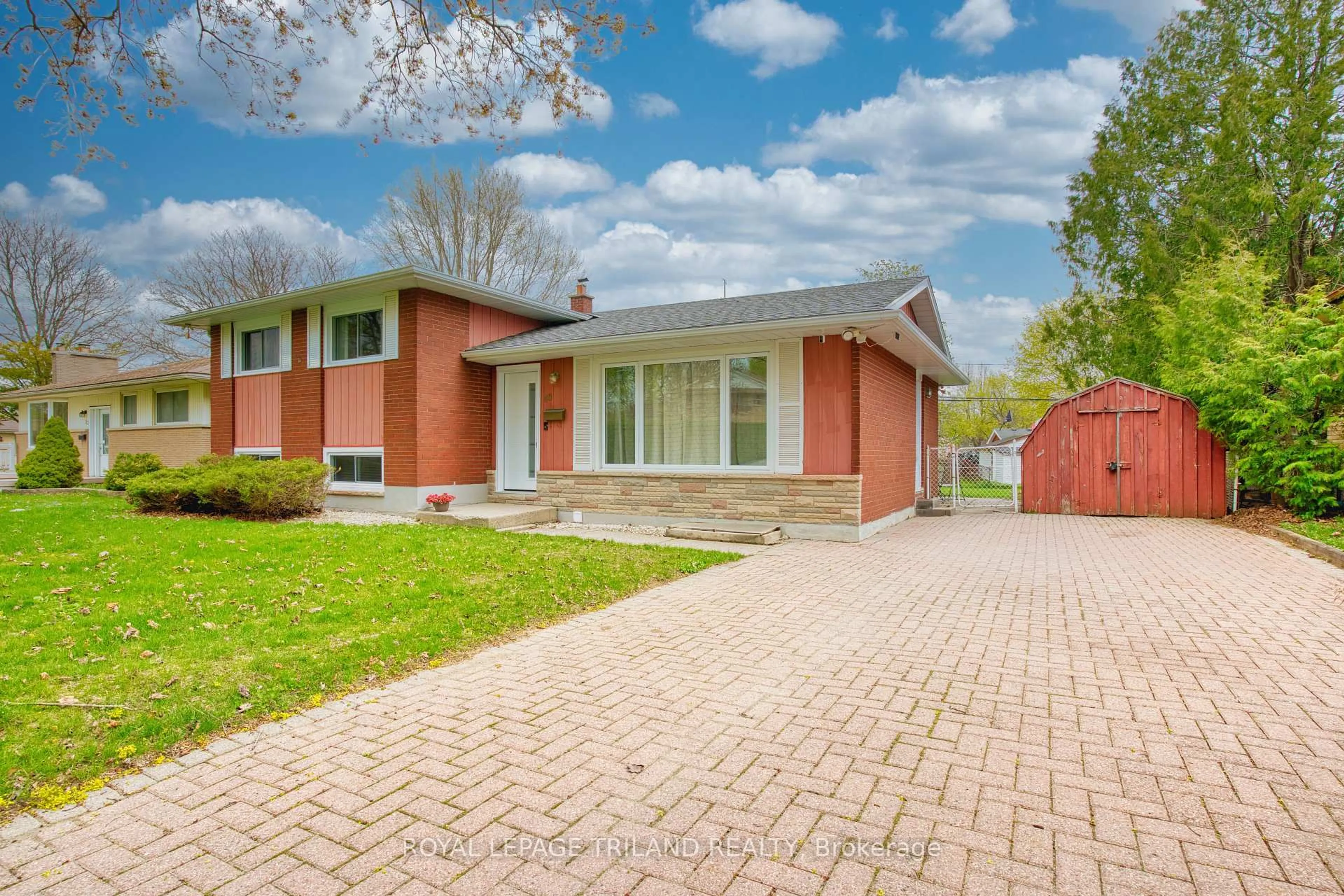 Home with brick exterior material, street for 49 Madeira Dr, London East Ontario N5V 2M3