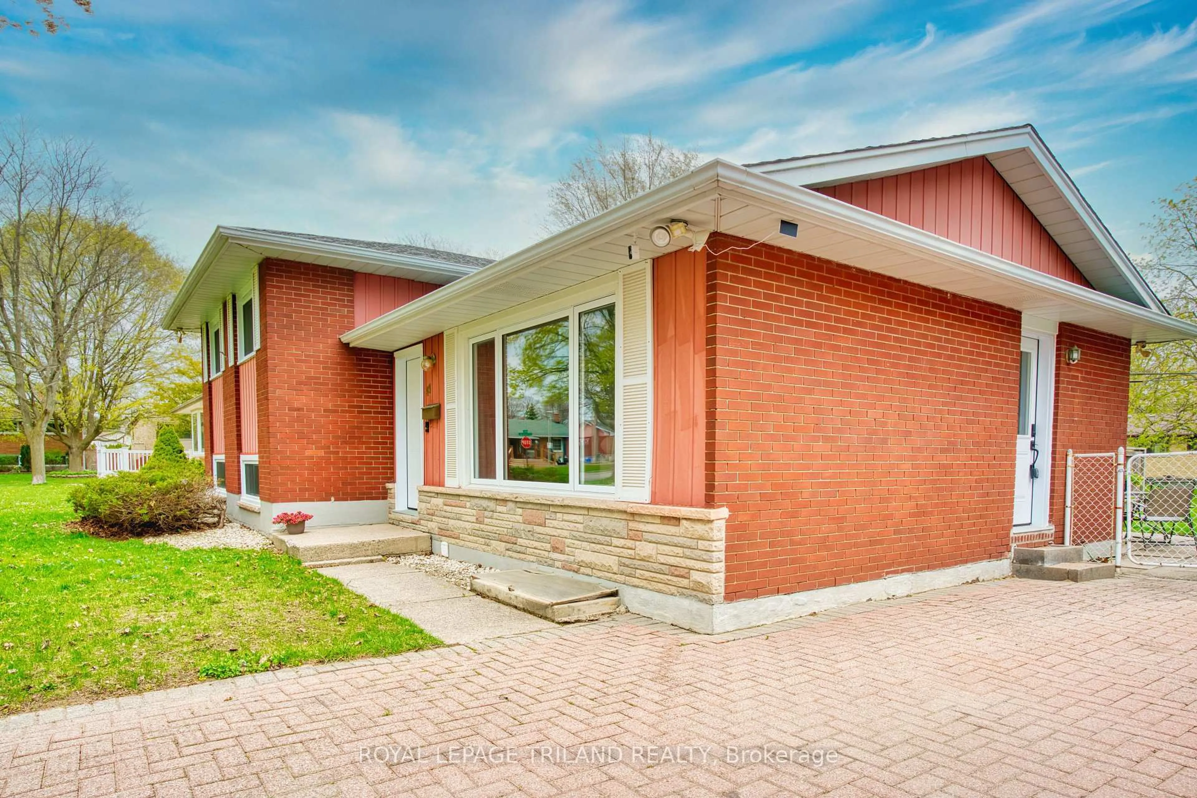 Home with brick exterior material, street for 49 Madeira Dr, London East Ontario N5V 2M3
