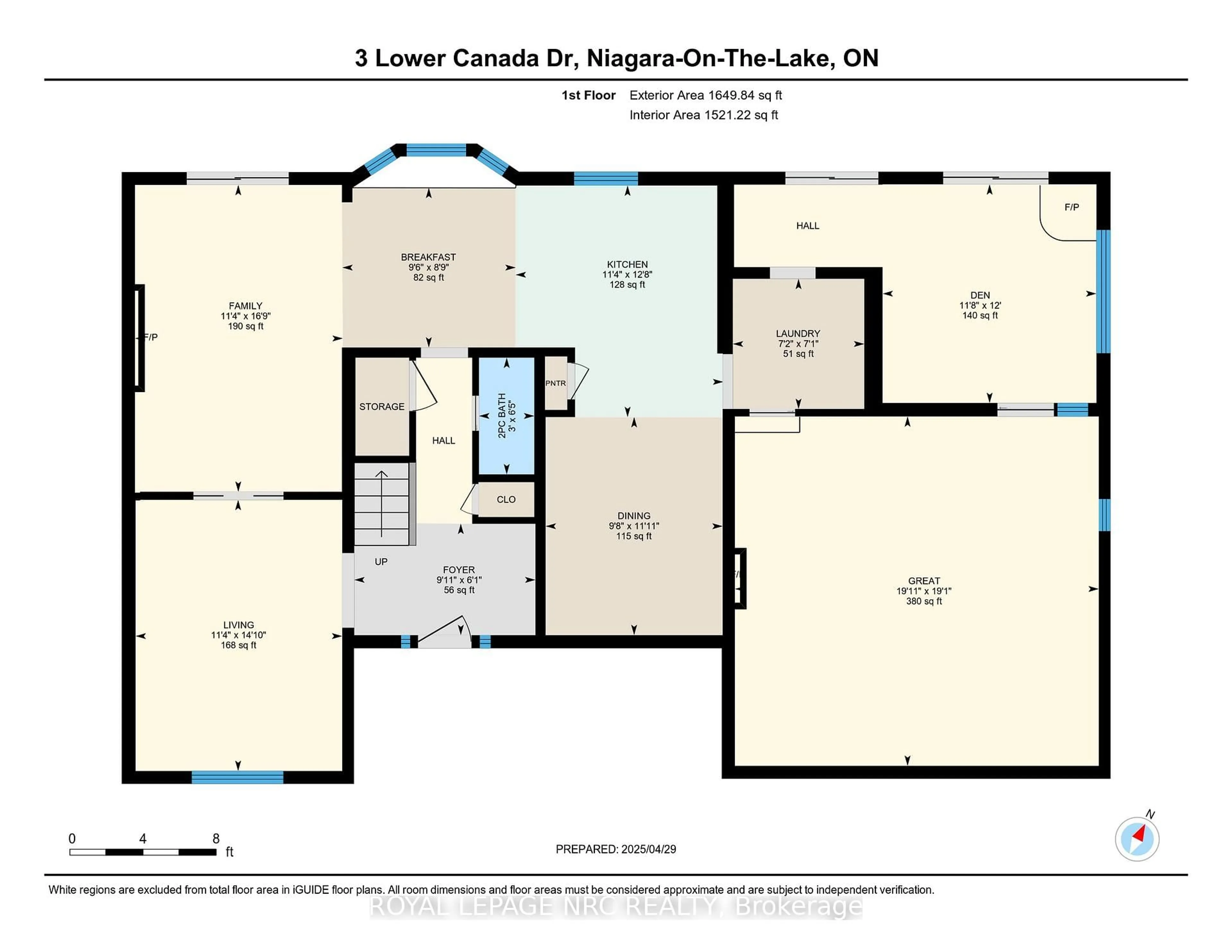 Floor plan for 3 LOWER CANADA Dr, Niagara-on-the-Lake Ontario L0S 1J0