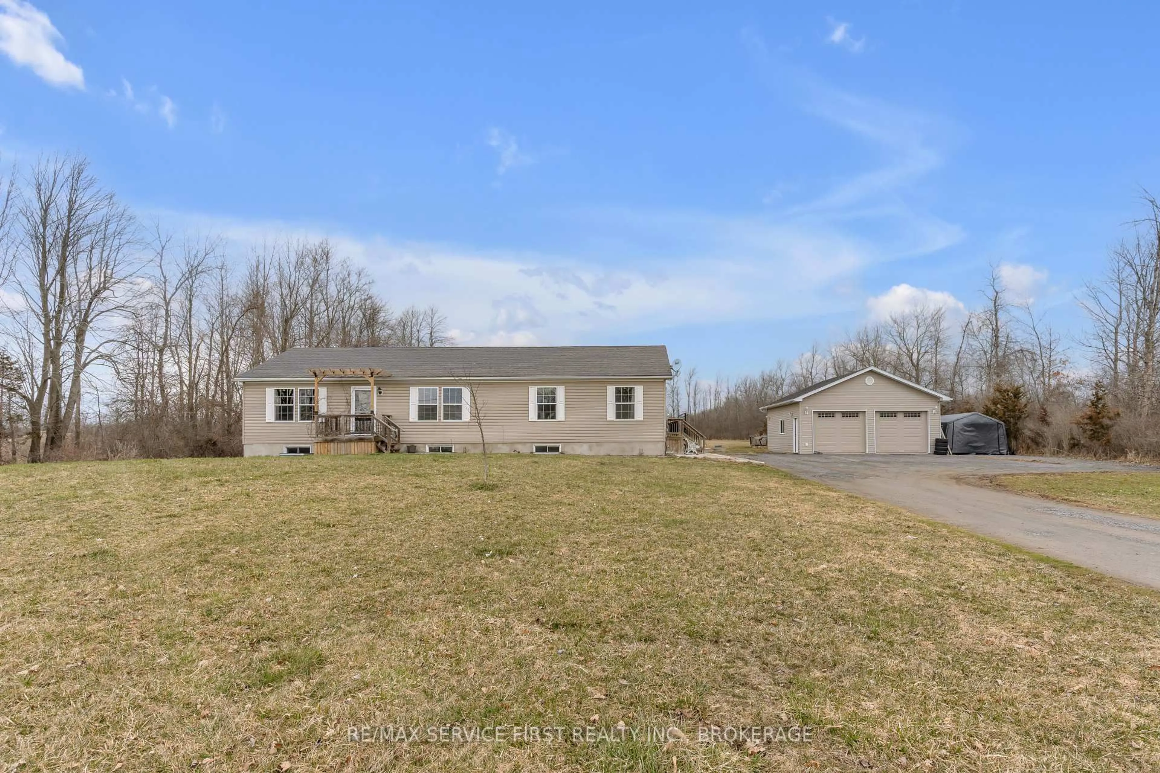 A pic from outside/outdoor area/front of a property/back of a property/a pic from drone, unknown for 295 Caton Rd, Bath Ontario K0H 1G0