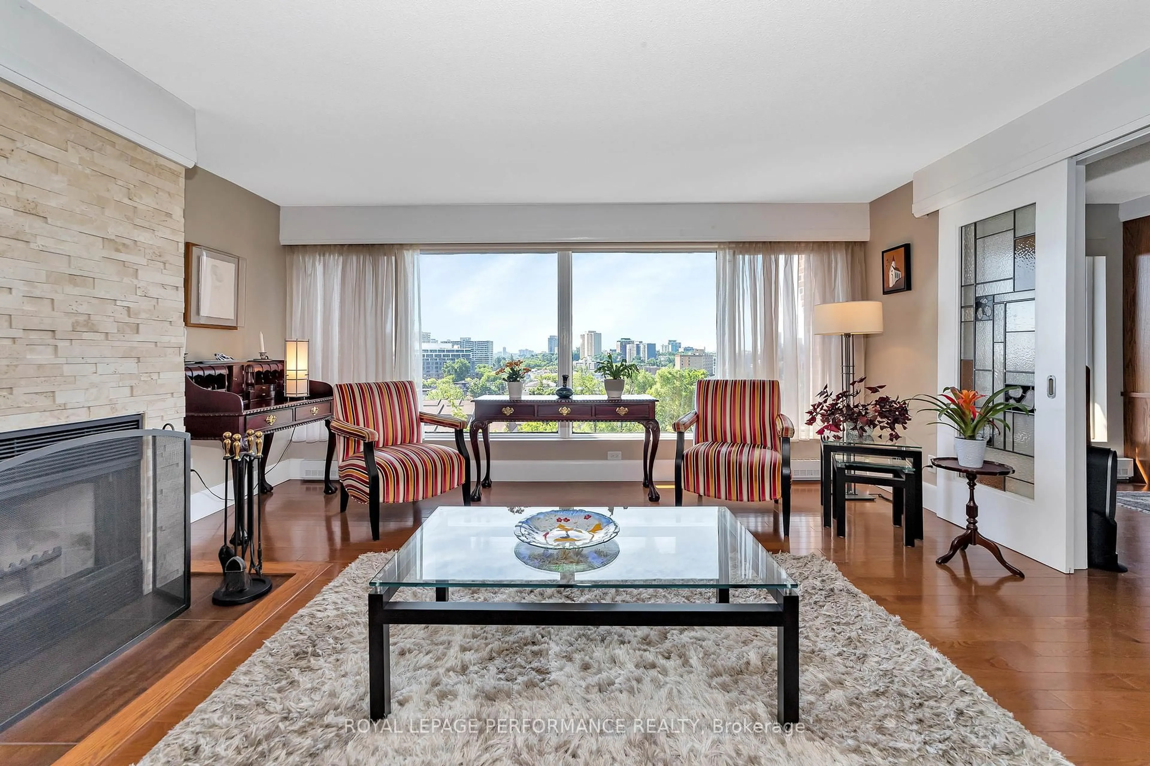 Living room with furniture, unknown for 100 Rideau Terr #12, Ottawa Ontario K1M 0Z2
