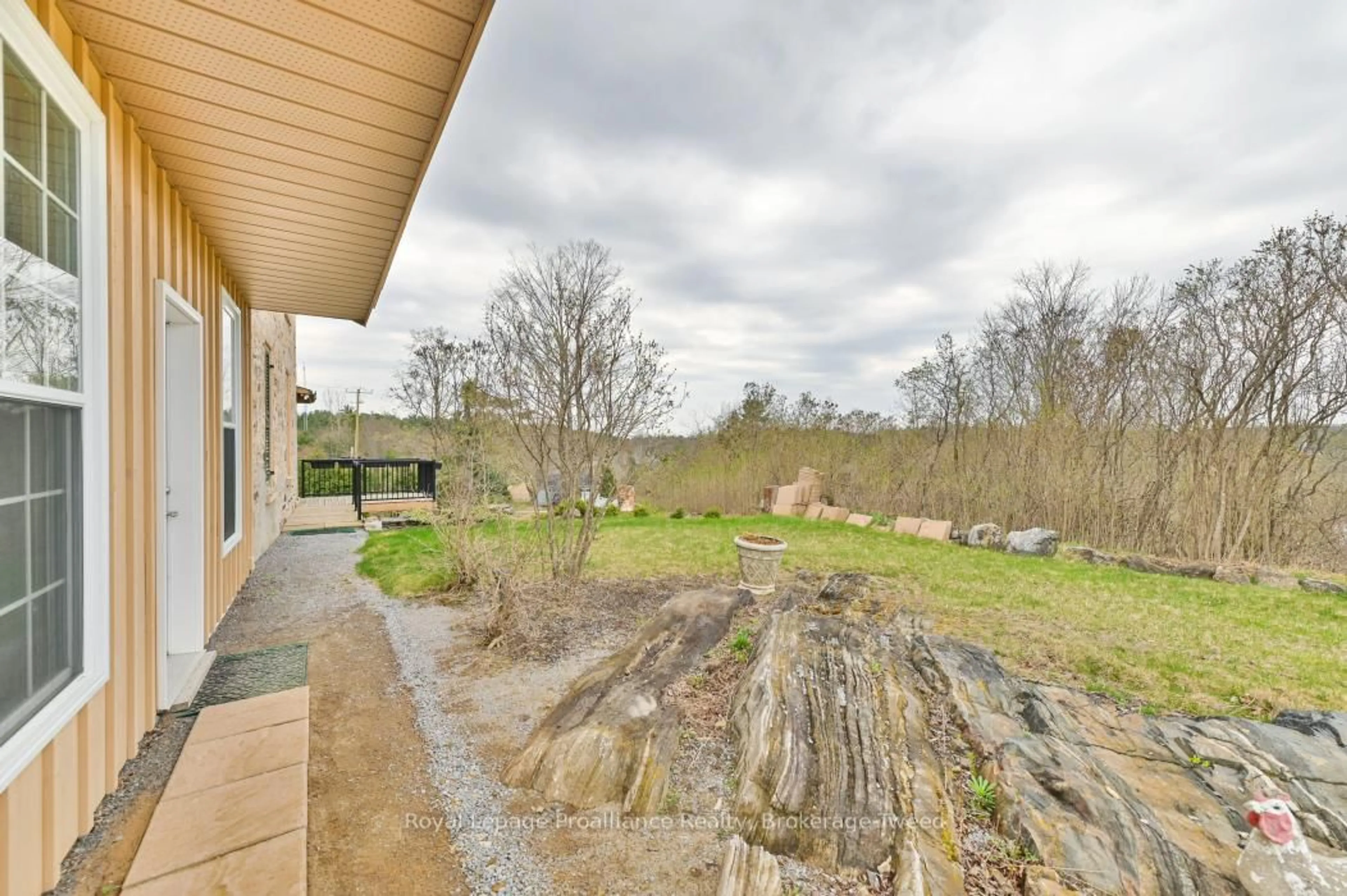 A pic from outside/outdoor area/front of a property/back of a property/a pic from drone, water/lake/river/ocean view for 8541 Highway 37 N/A, Tweed Ontario K0K 3J0