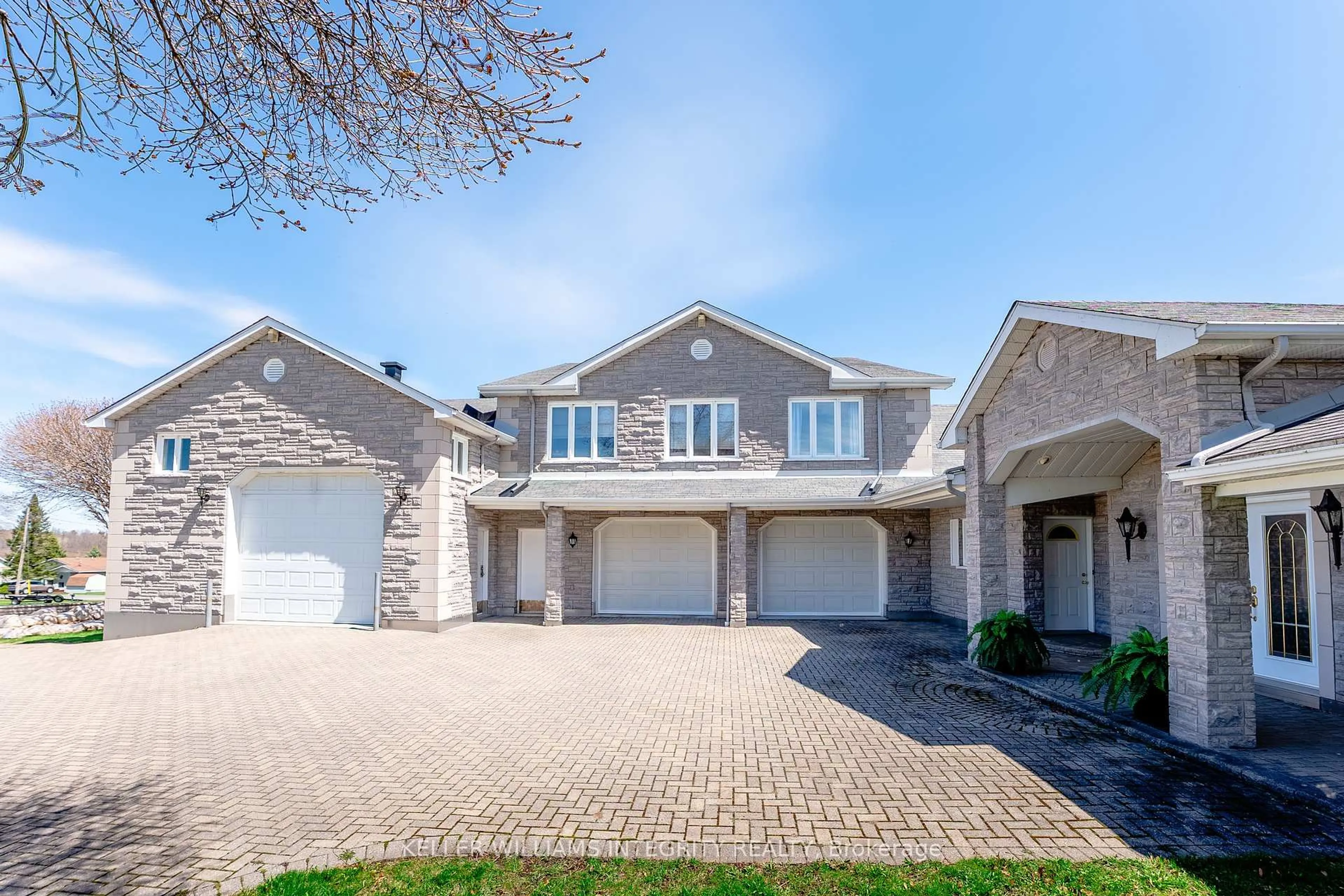 Home with brick exterior material, street for 6780 Pilon Point Rd, South Glengarry Ontario K0C 2E0