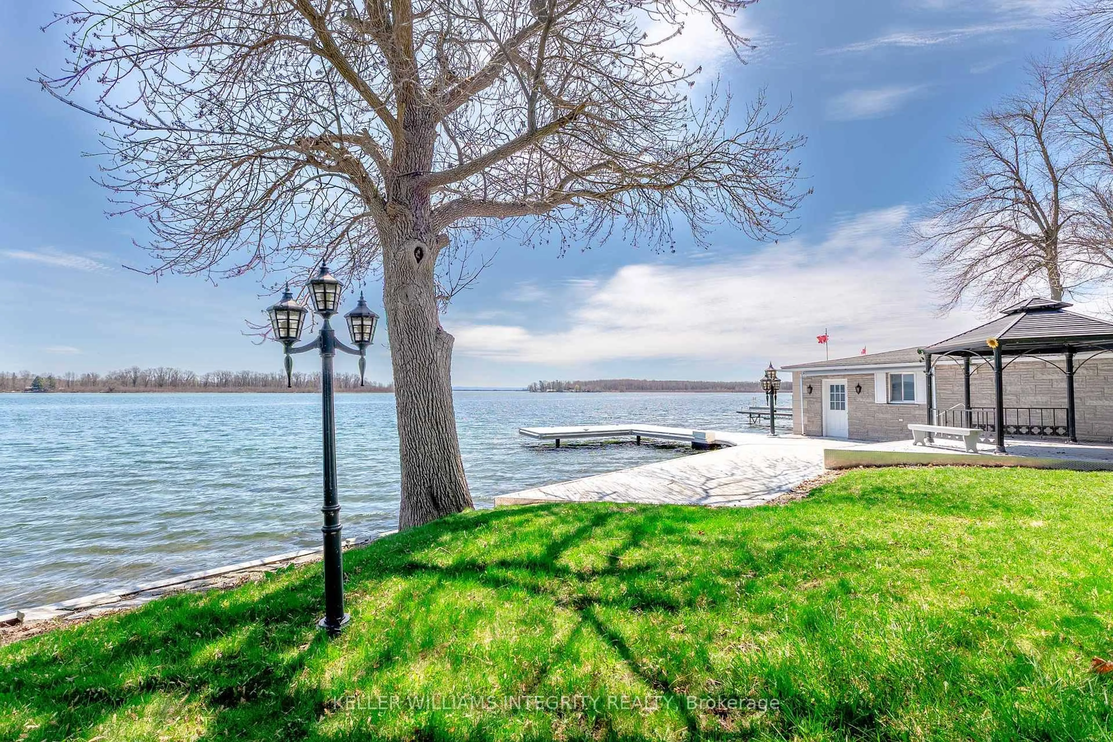 Patio, water/lake/river/ocean view for 6780 Pilon Point Rd, South Glengarry Ontario K0C 2E0