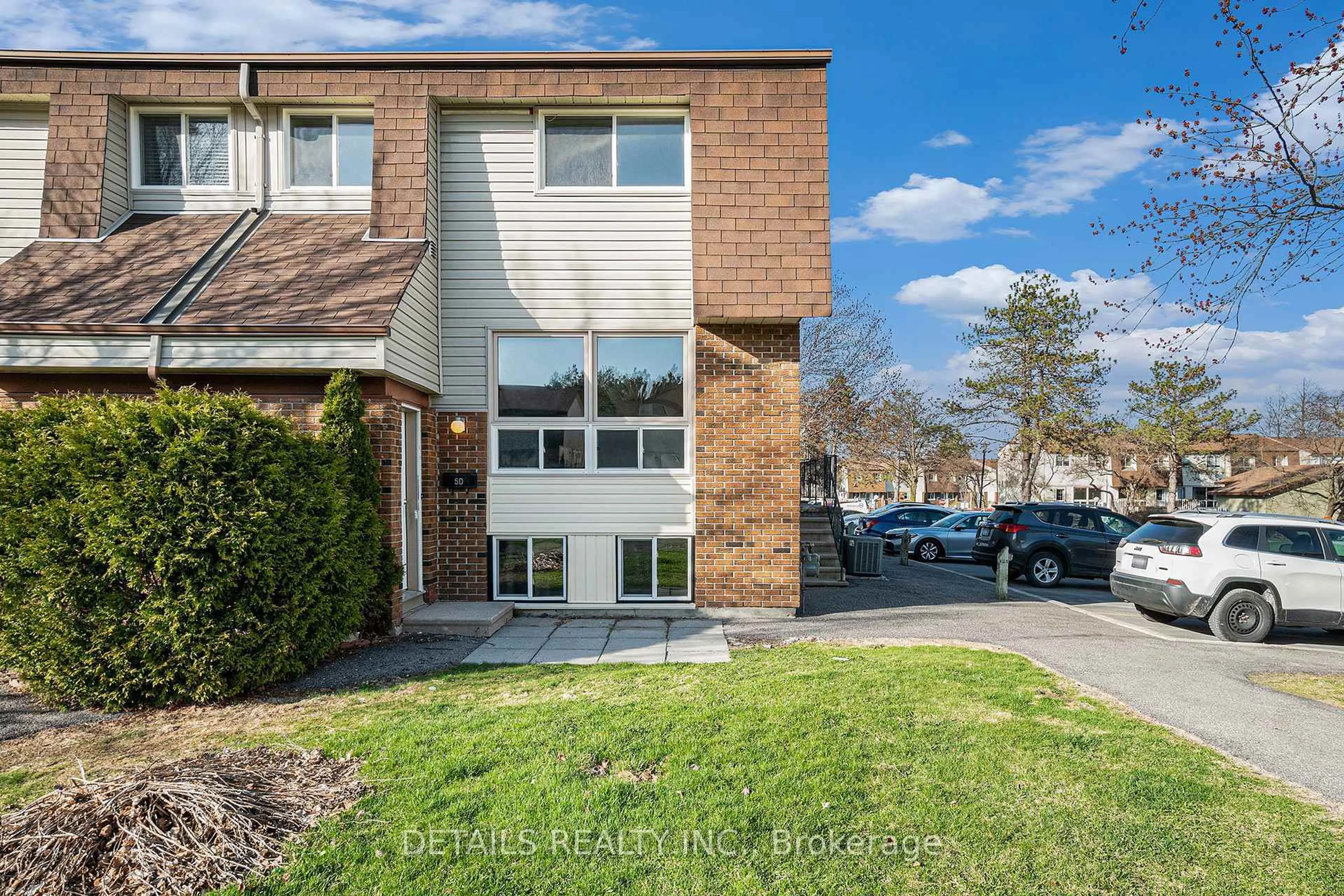 Home with brick exterior material, street for 5D Forester Cres, Ottawa Ontario K2H 8Y1