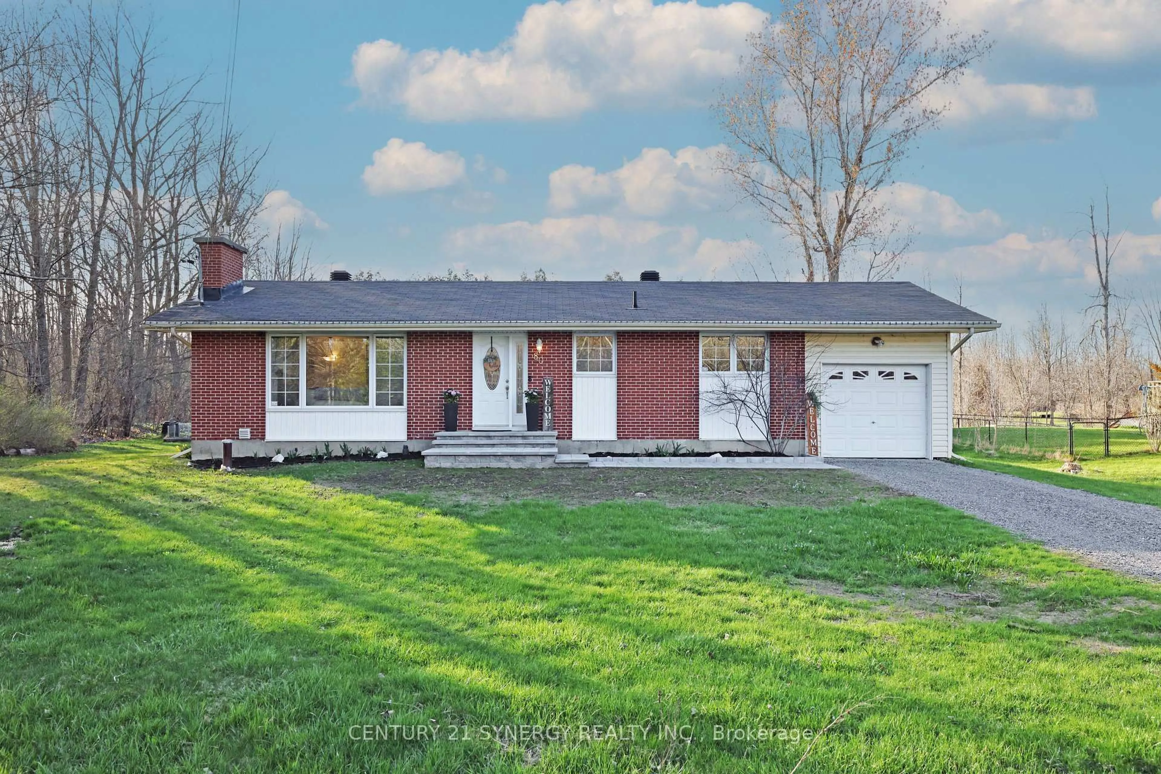 Home with vinyl exterior material, street for 80 Eric Hutcheson Rd, Smith Falls Ontario K7A 0J7