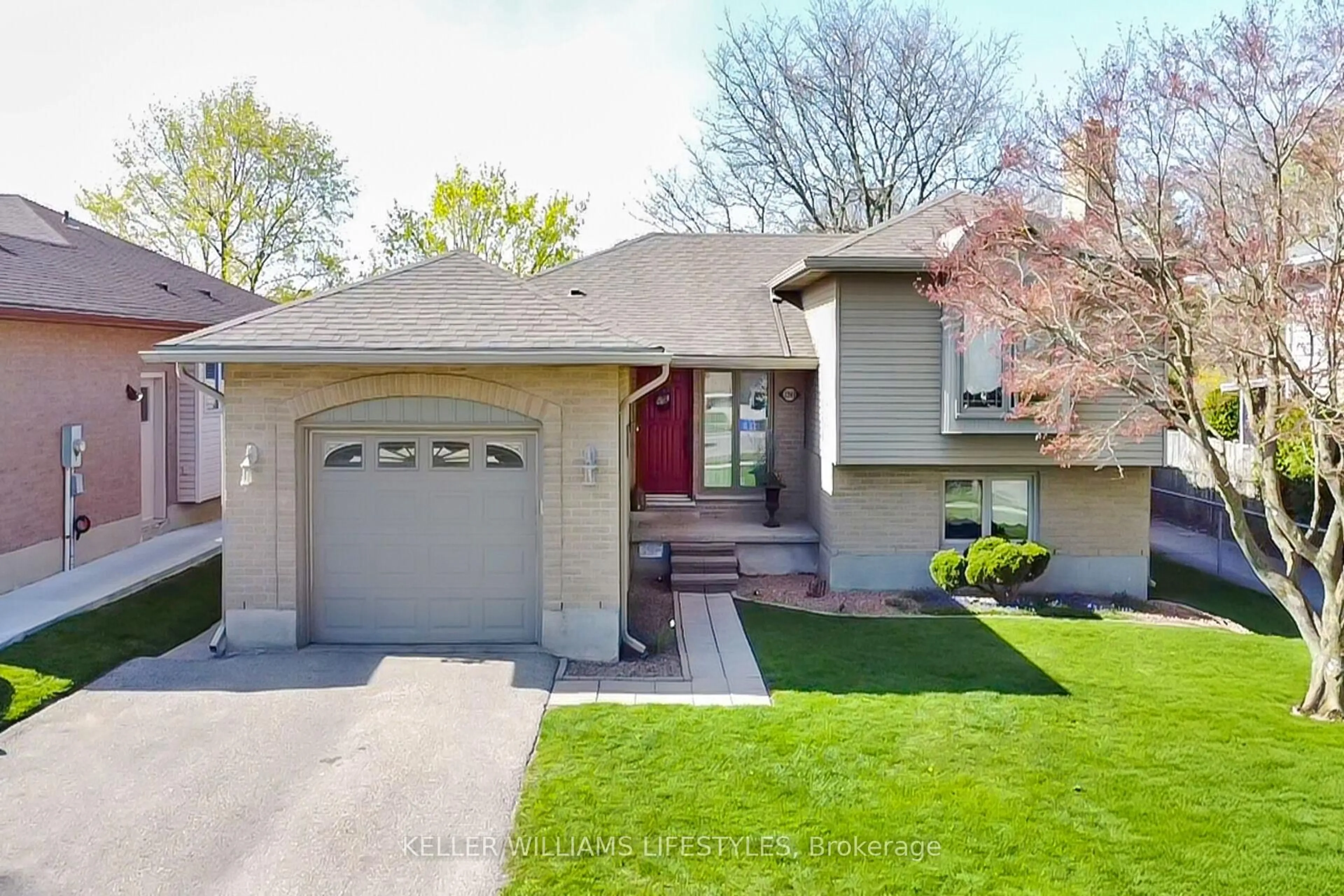 Home with brick exterior material, street for 1241 Glenora Dr, London North Ontario N5X 2P6