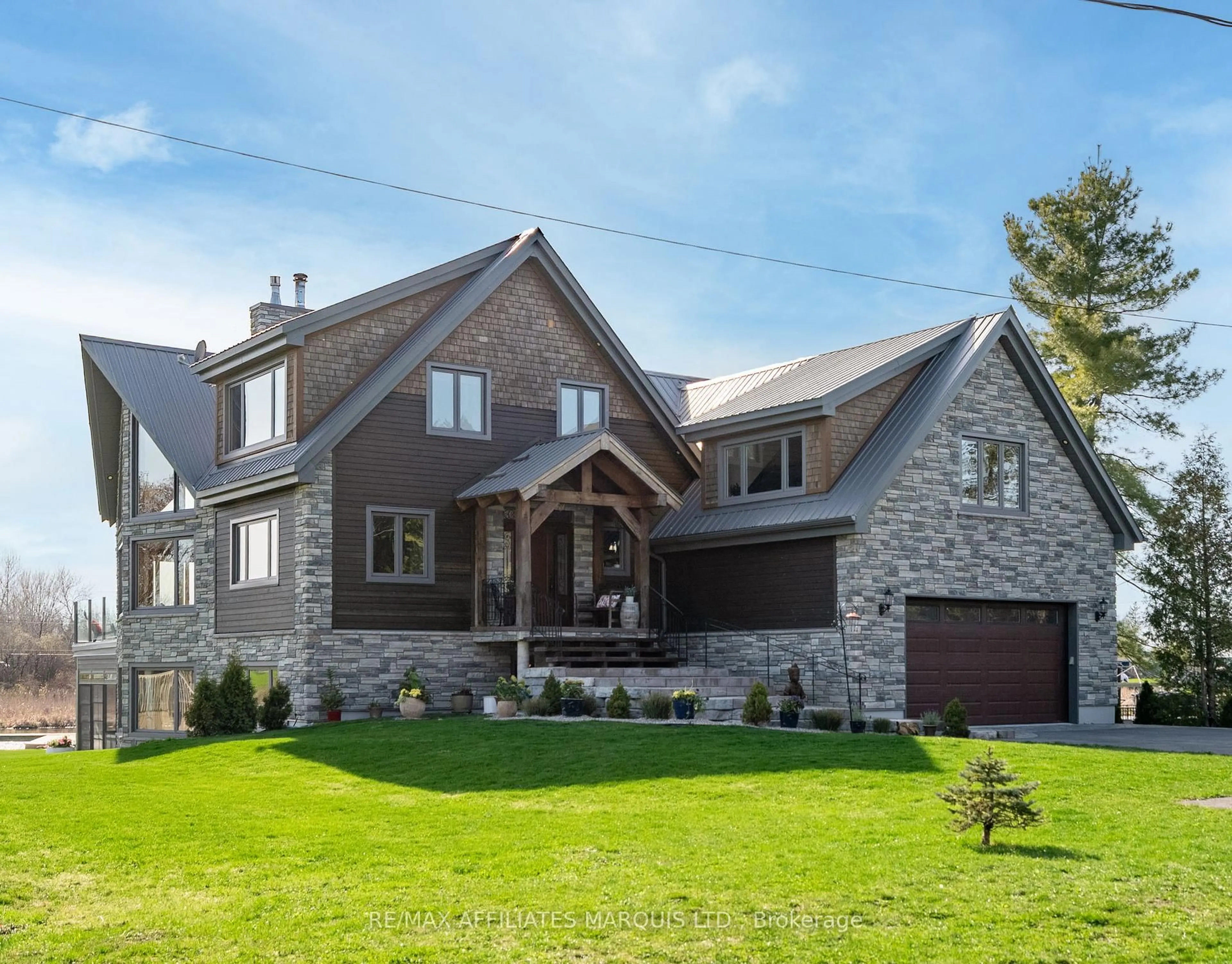 Home with brick exterior material, unknown for 6857 Silmser Rd, South Glengarry Ontario K6H 5R5