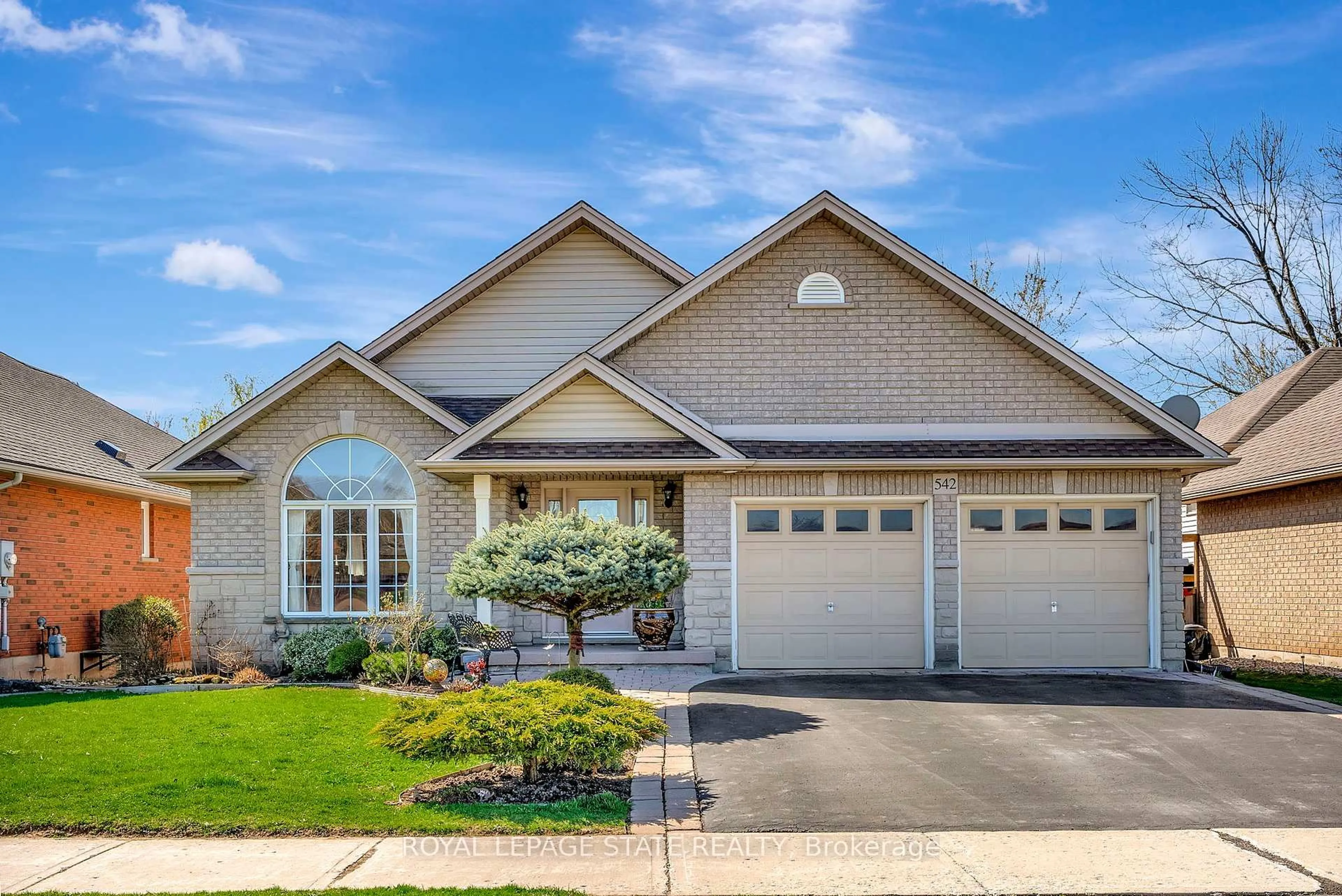Home with brick exterior material, street for 542 Jerseyville Rd, Hamilton Ontario L9G 3L5