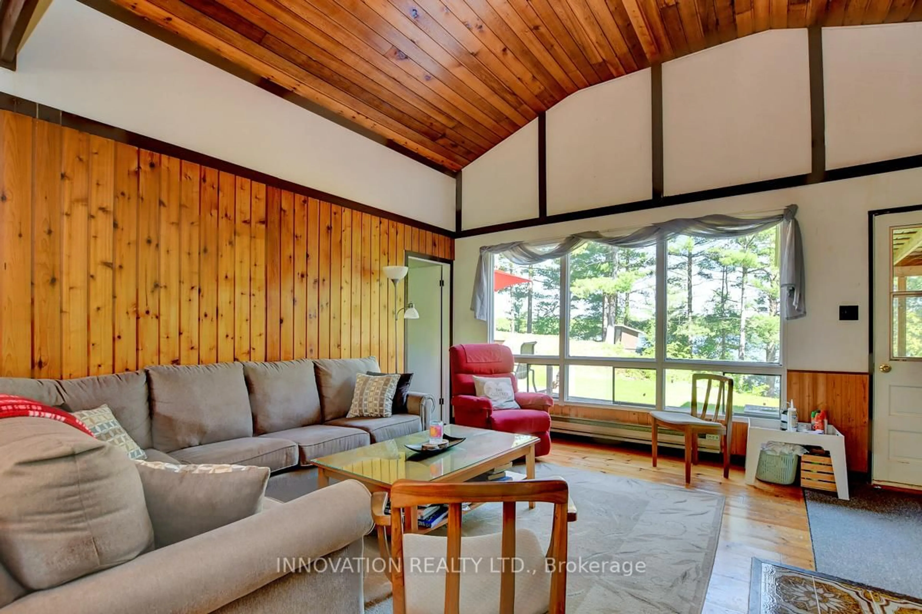 Living room with furniture, unknown for 3012 Pike Lake Rte 16c Rte, Perth Ontario K7H 3C5