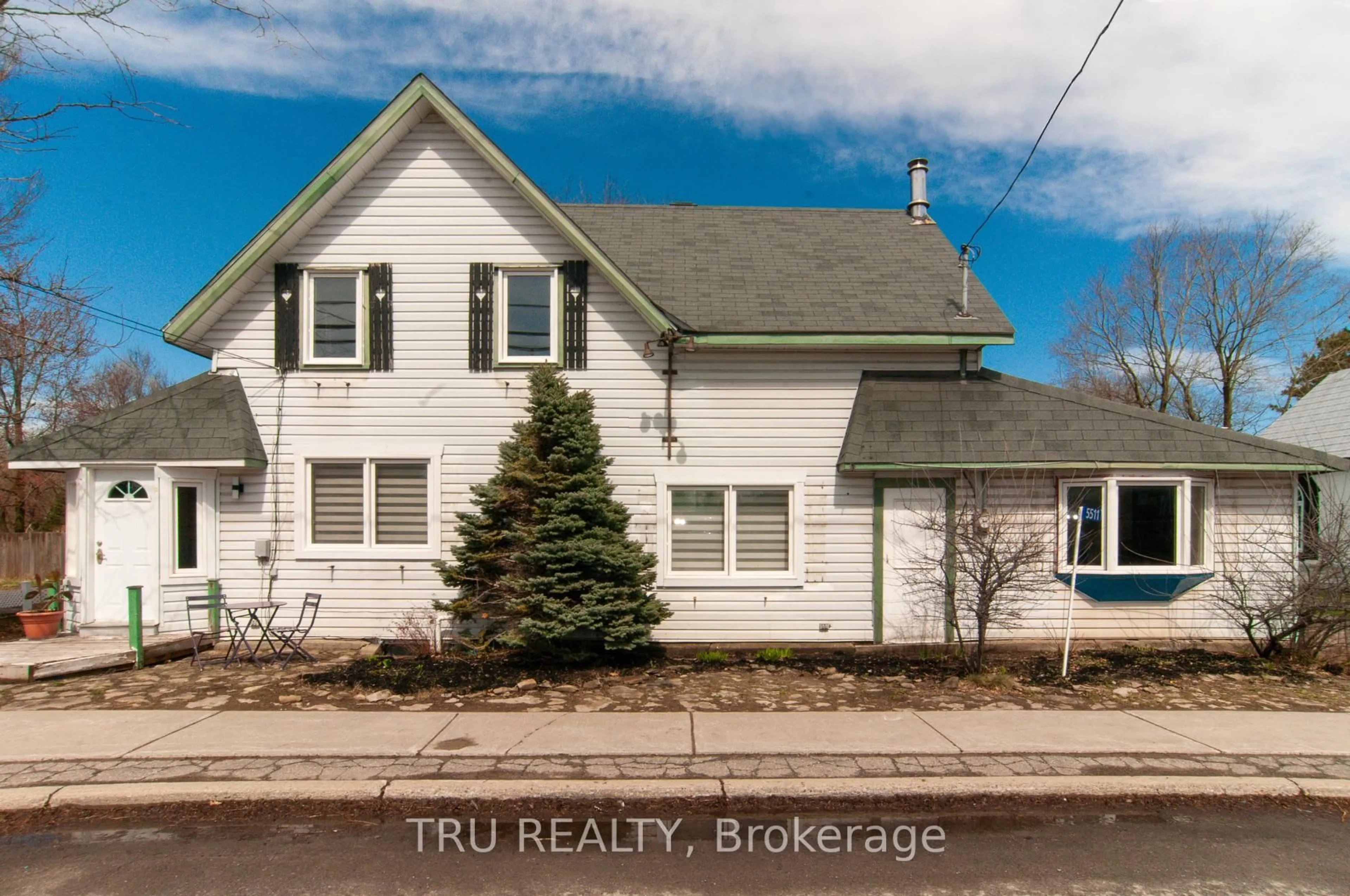 A pic from outside/outdoor area/front of a property/back of a property/a pic from drone, street for 5511 Main St, Osgoode Ontario K0A 2W0