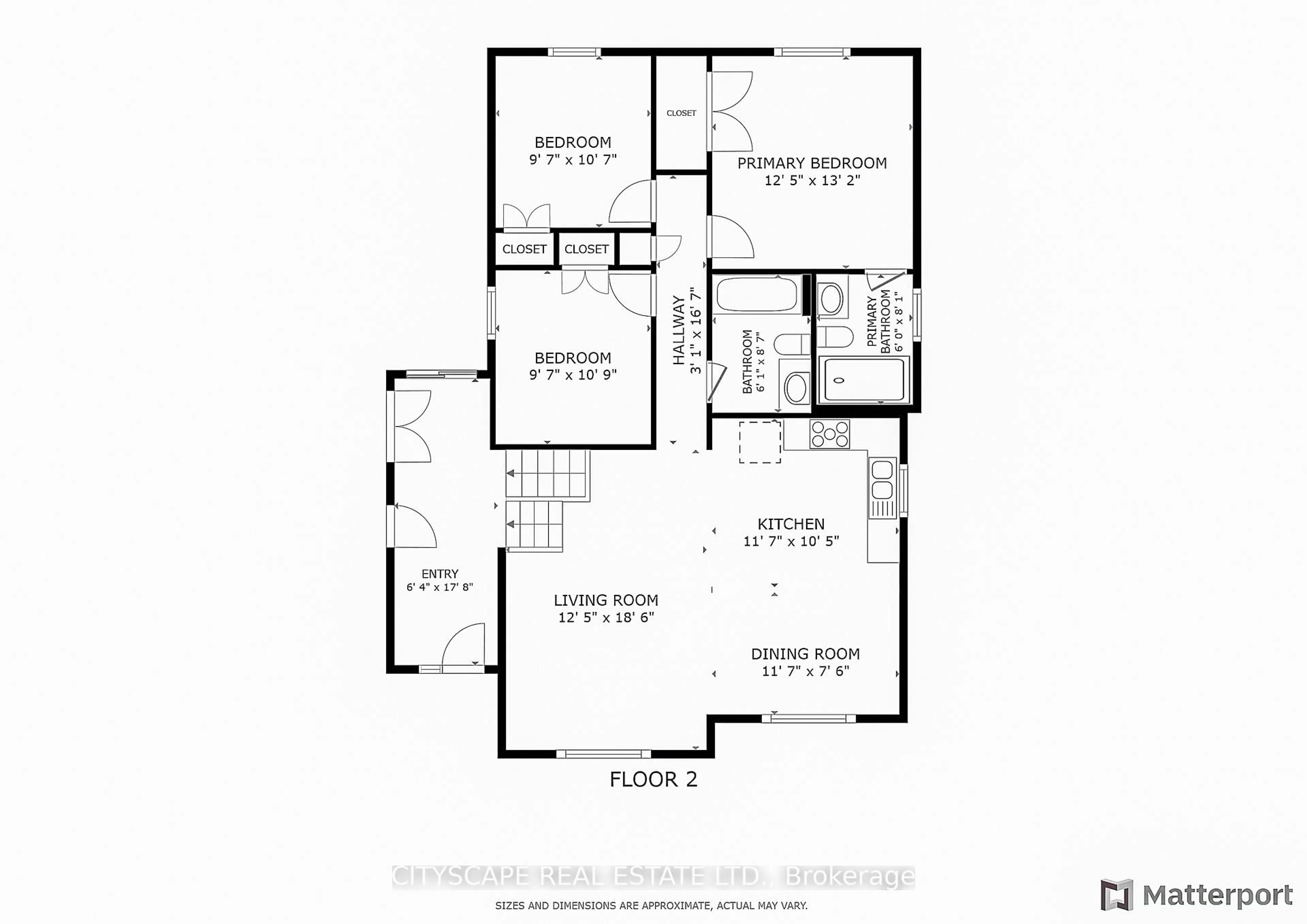 Floor plan for 17 Drew St, Petawawa Ontario K8H 0G4