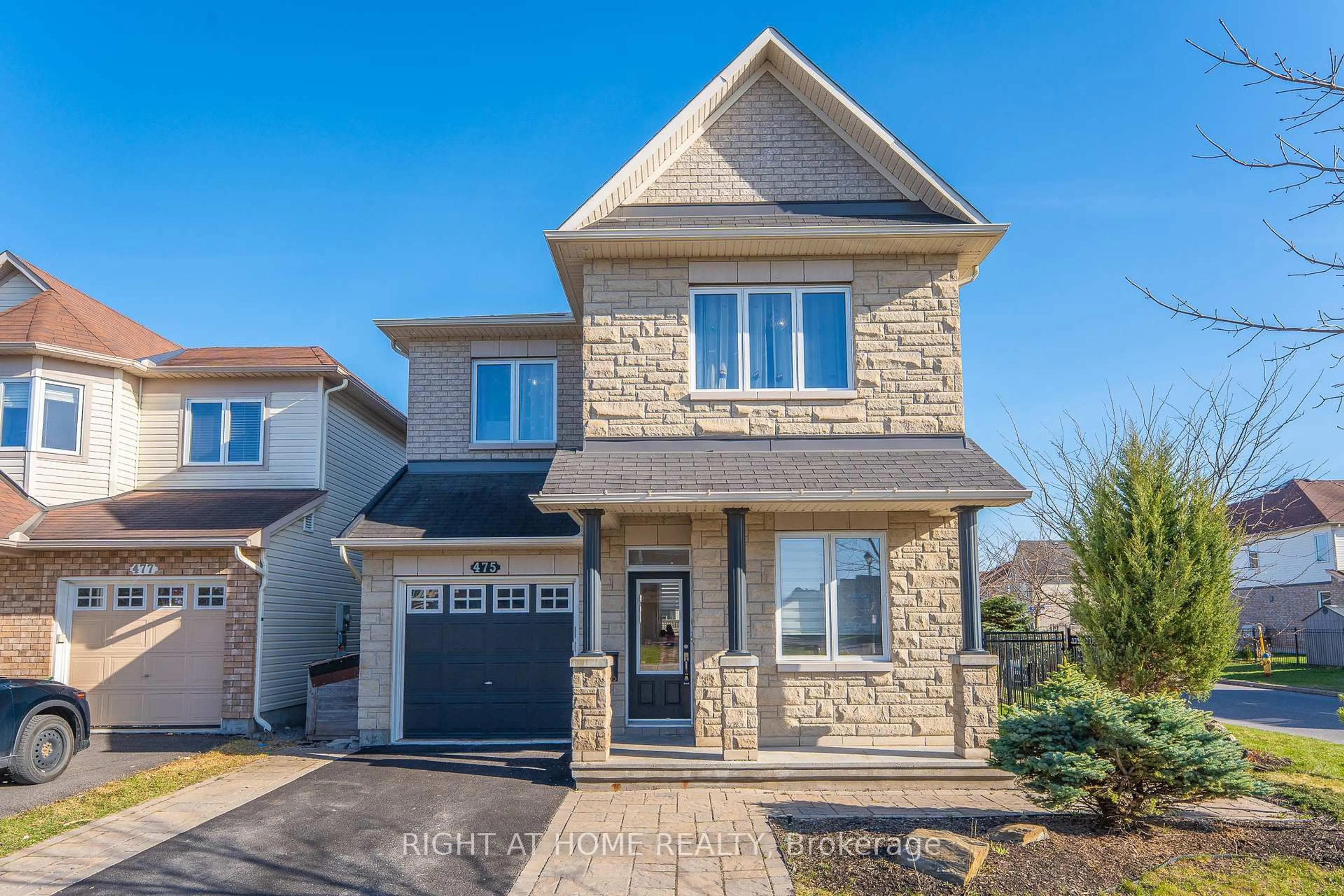 Home with brick exterior material, street for 475 Harvest Valley Ave, Ottawa Ontario K4A 0S2