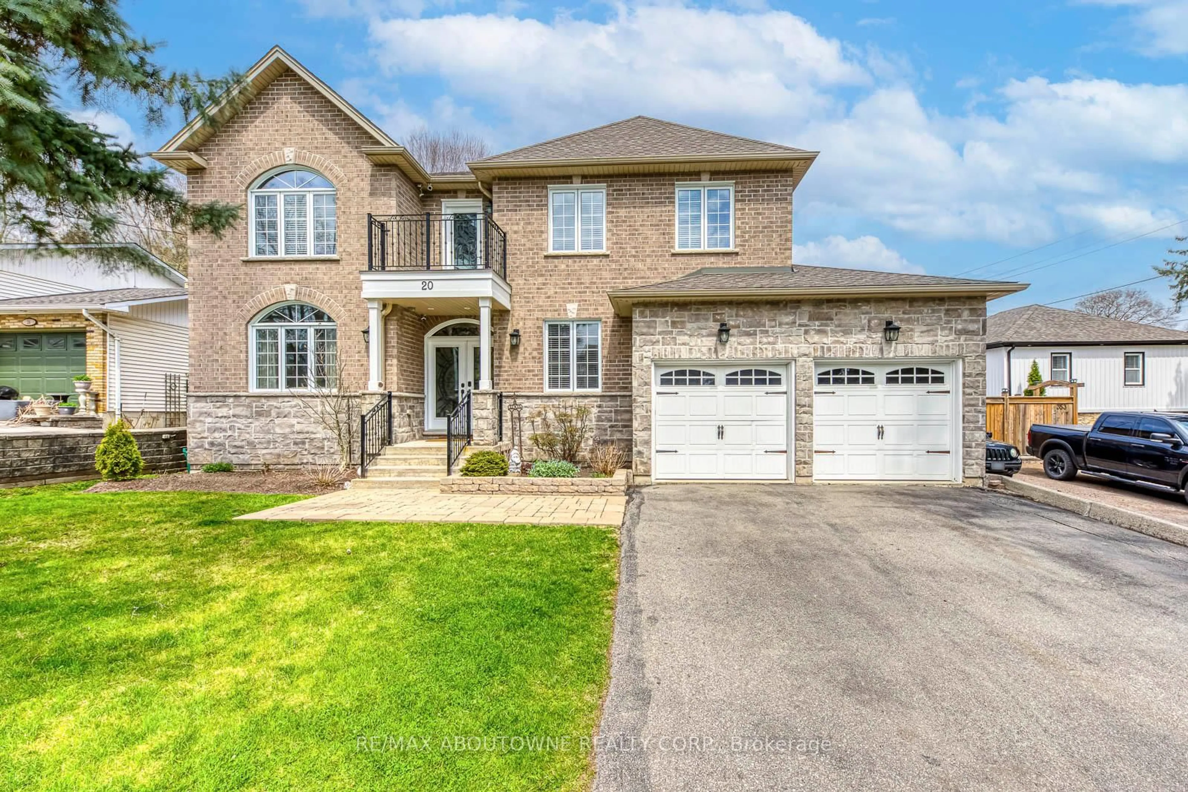 Home with brick exterior material, street for 20 Vinegar Hill St, Hamilton Ontario L0R 2H0