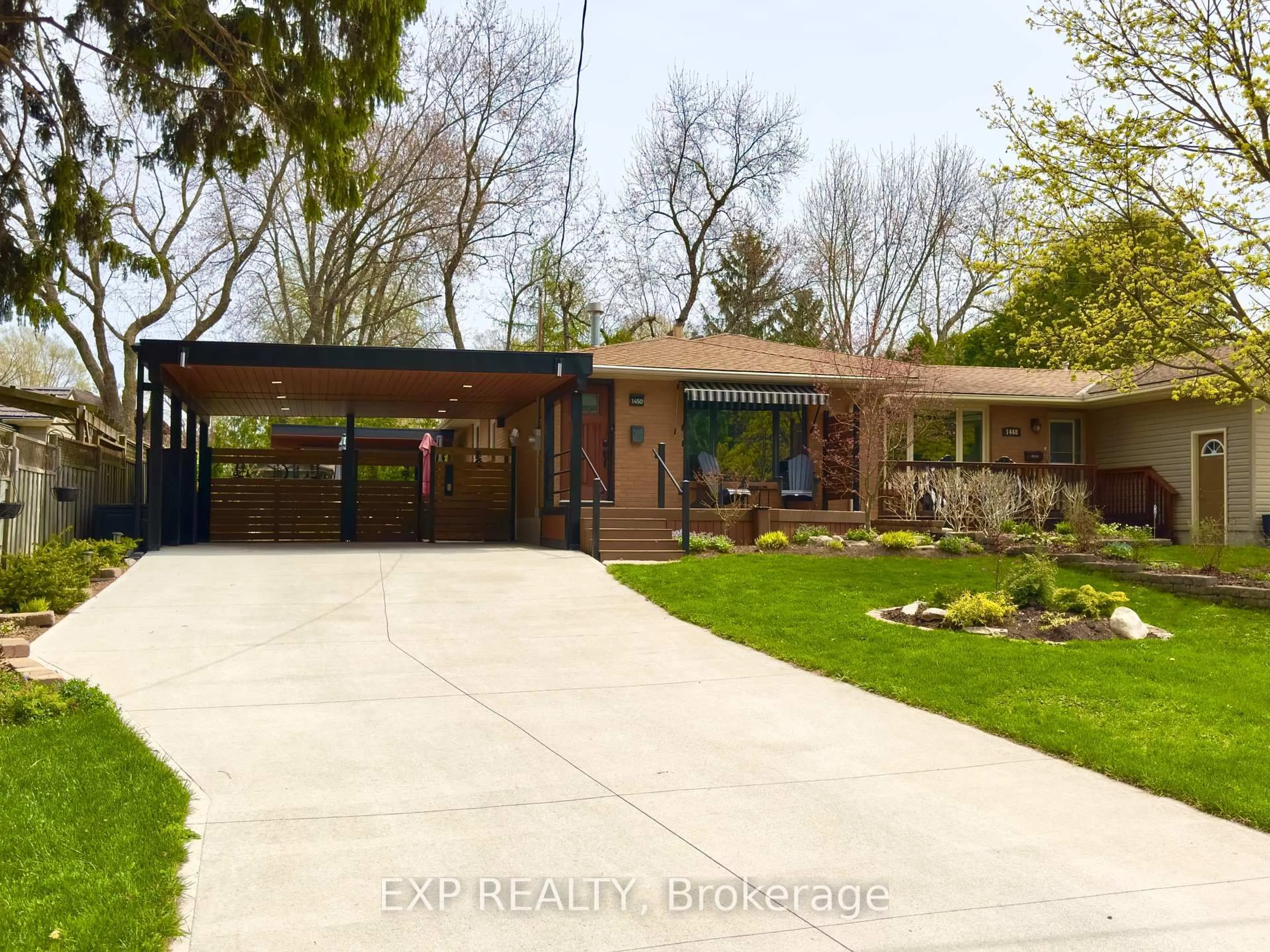 Home with brick exterior material, street for 1450 Sprucedale Ave, London North Ontario N5X 1J4