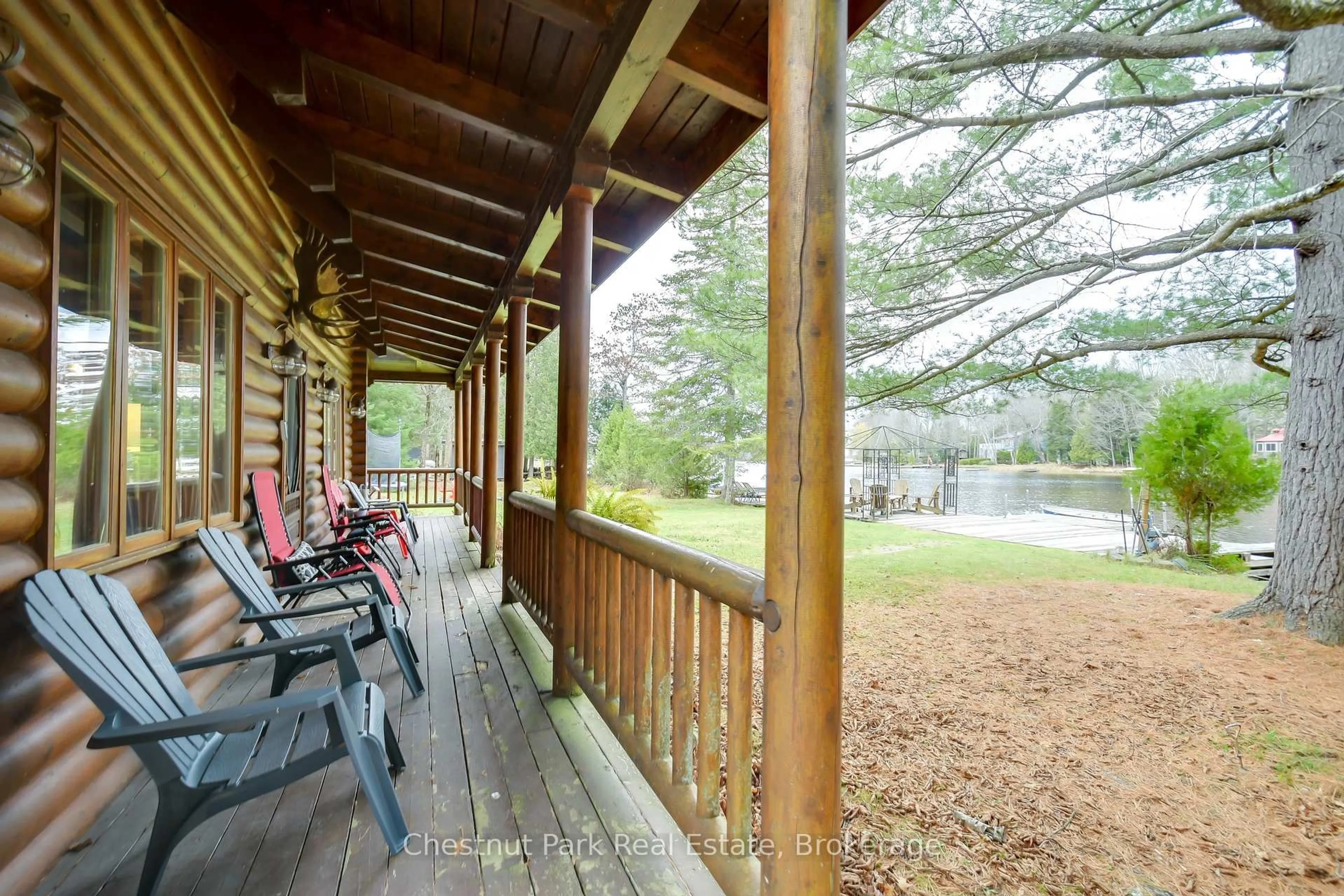 Patio, water/lake/river/ocean view for 30 MCVITTIE ISLAND N/A, Bracebridge Ontario P1L 1W4